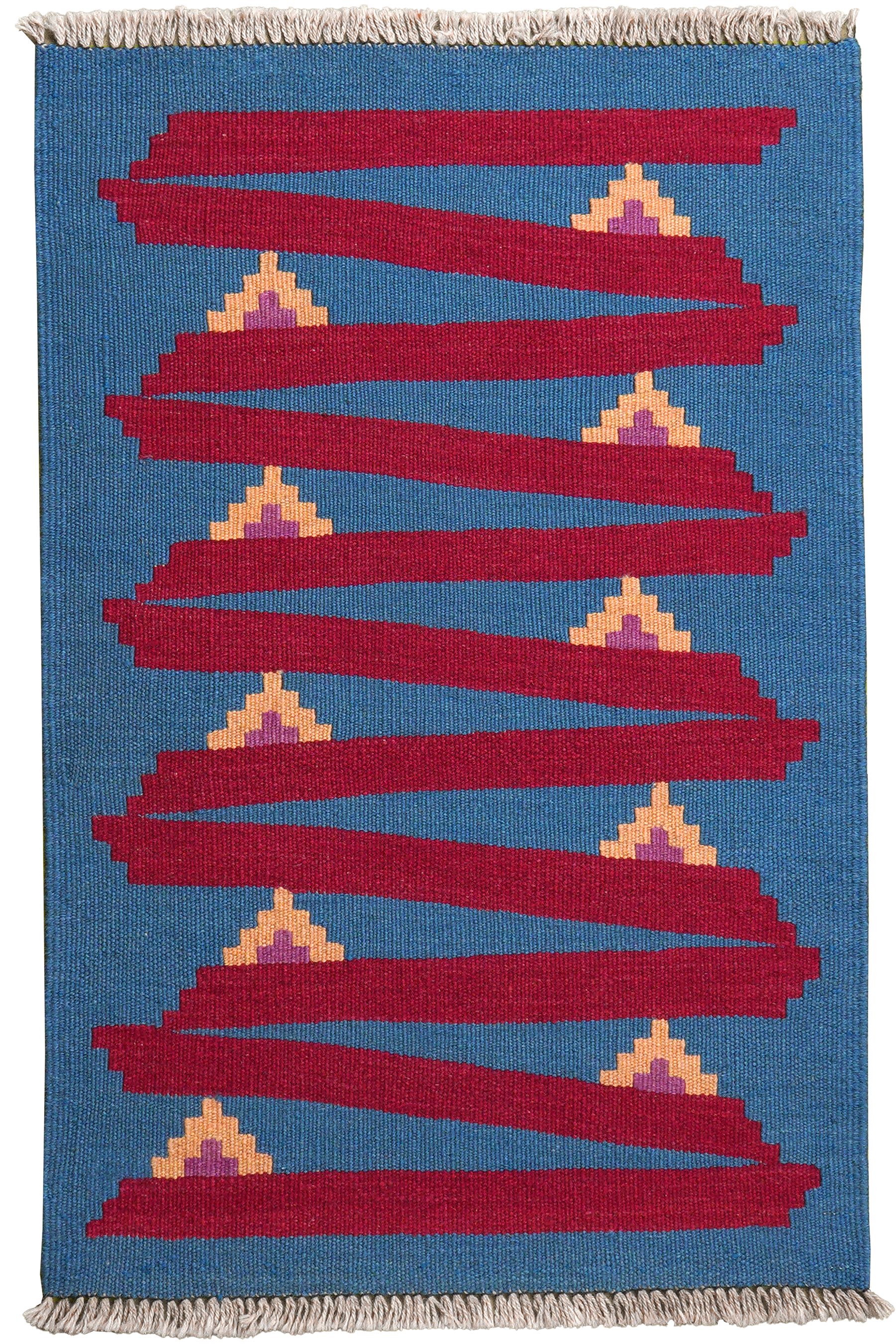 Rugtales Teppich Kelim Gashgai 93x60cm, Rechteck