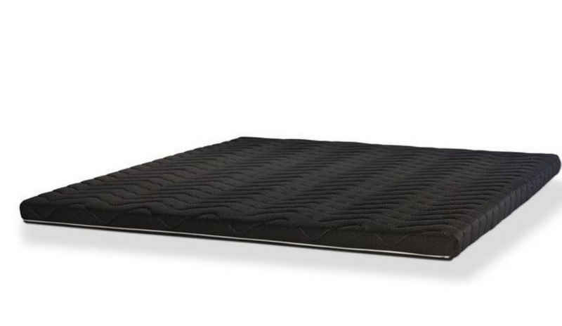 Matratzenauflage Black Label Matratzentopper aus Latex Höhe 8 cm H2 RG 65 (bis 95 kg) Letti Moderni, Made in EU, 100% Latex, H2