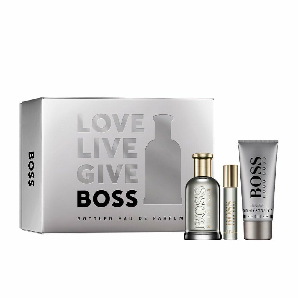 BOSS Sprühflasche Boss Bottled Eau De Parfum 100ml Christmas Set