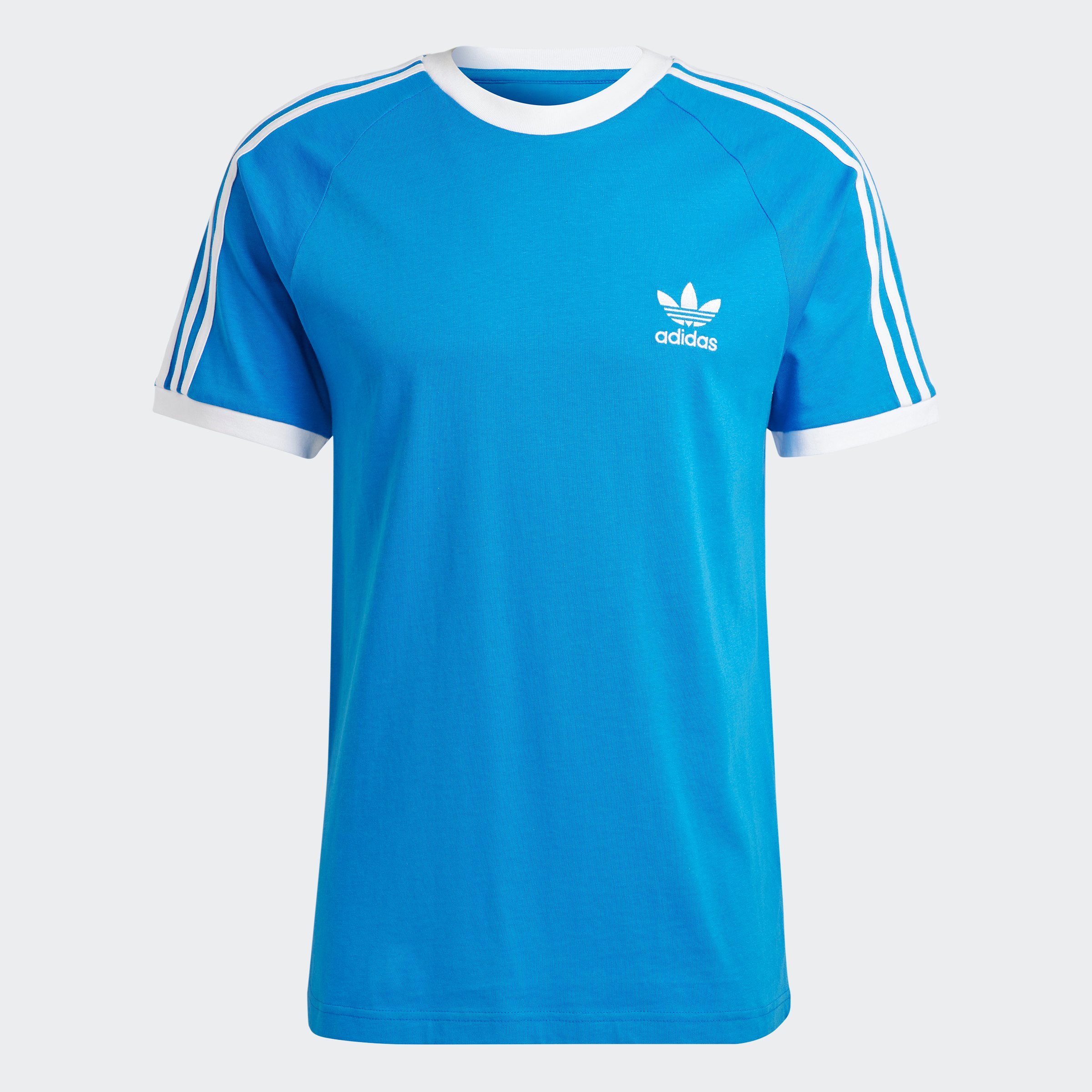 TEE adidas T-Shirt 3-STRIPES Originals Bluebird