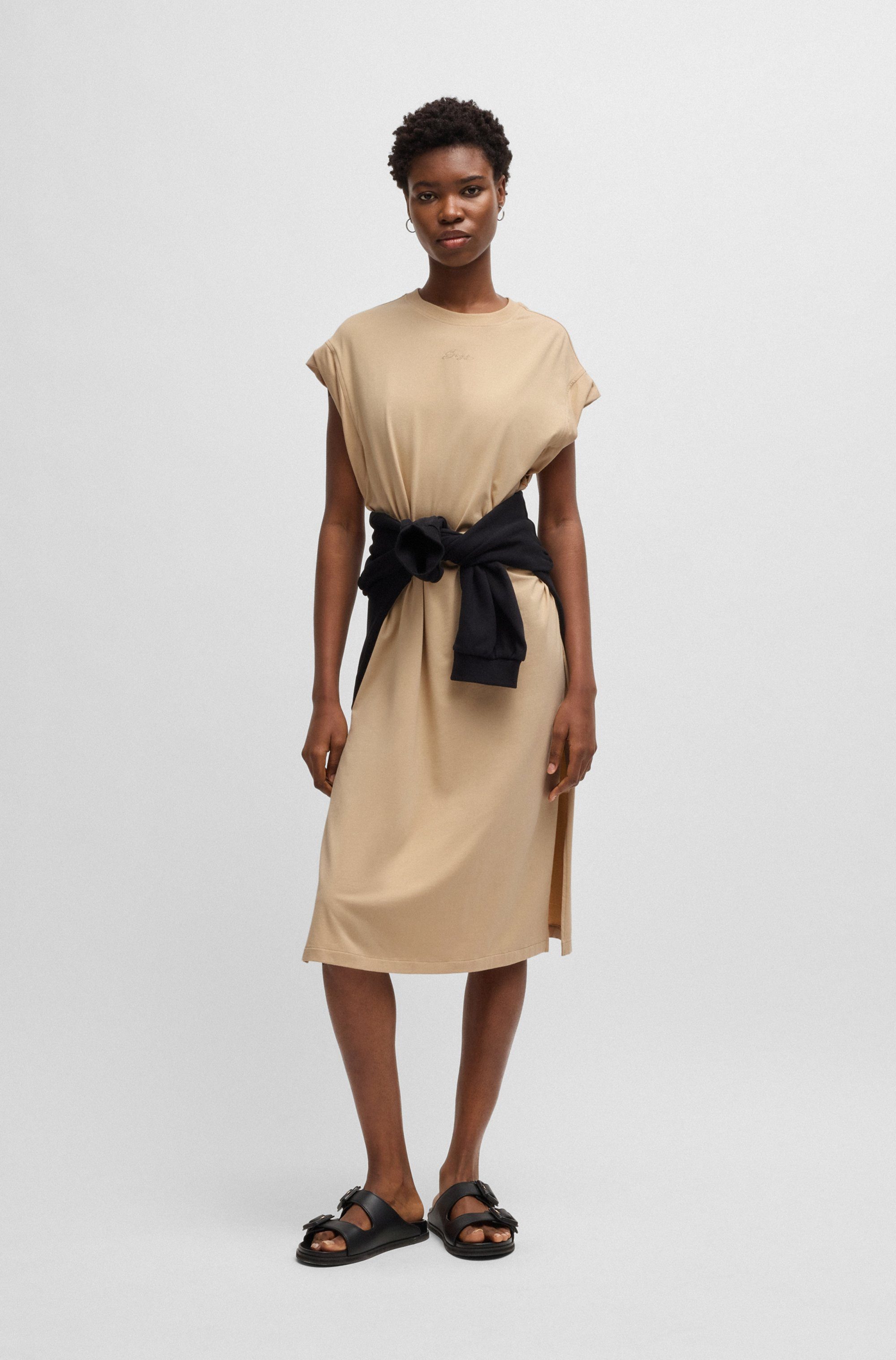 BOSS ORANGE Jerseykleid Edress Premium Damenmode günstig online kaufen