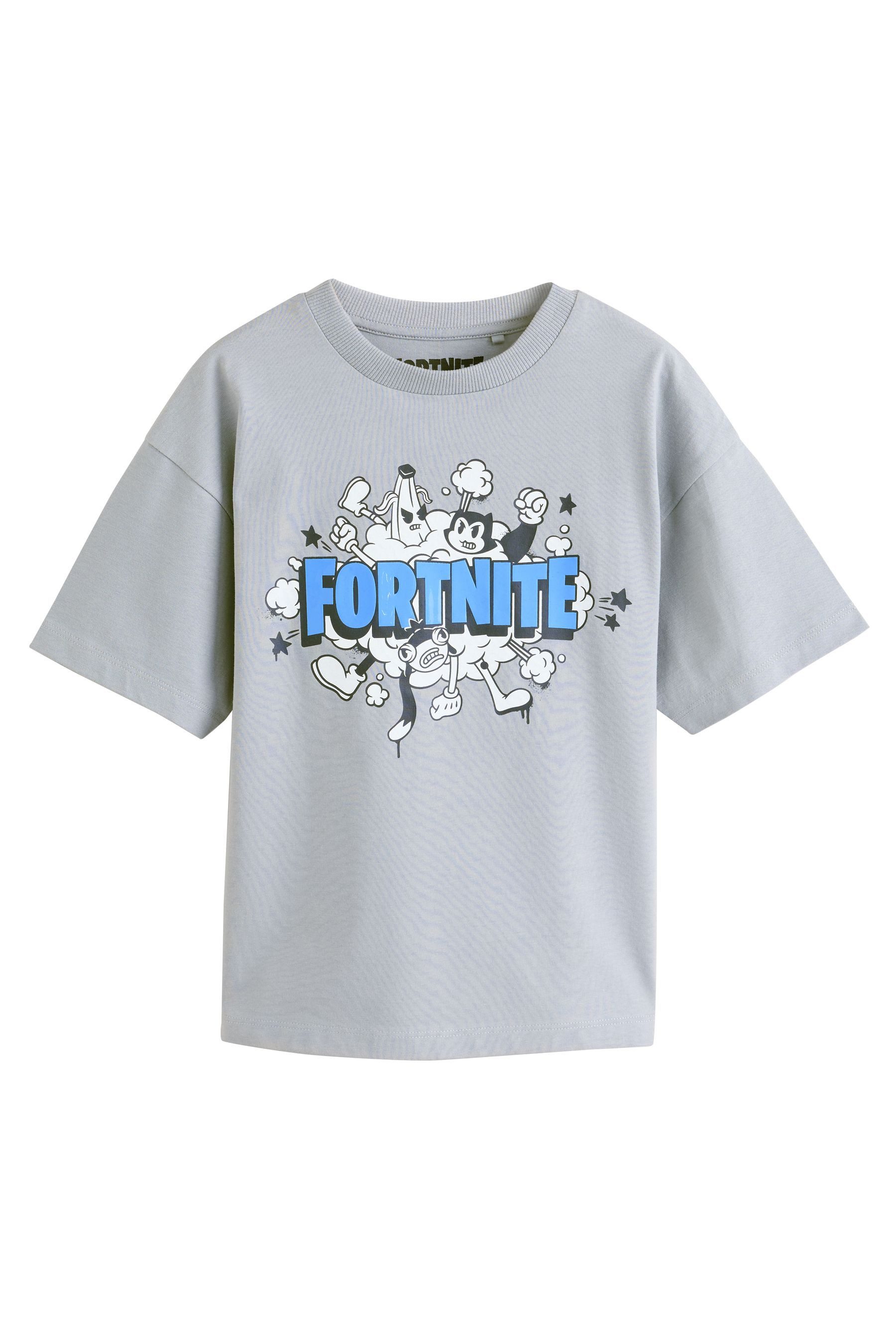 Next T-Shirt Fortnite T-Shirt aus 100 % Baumwolle (1-tlg)