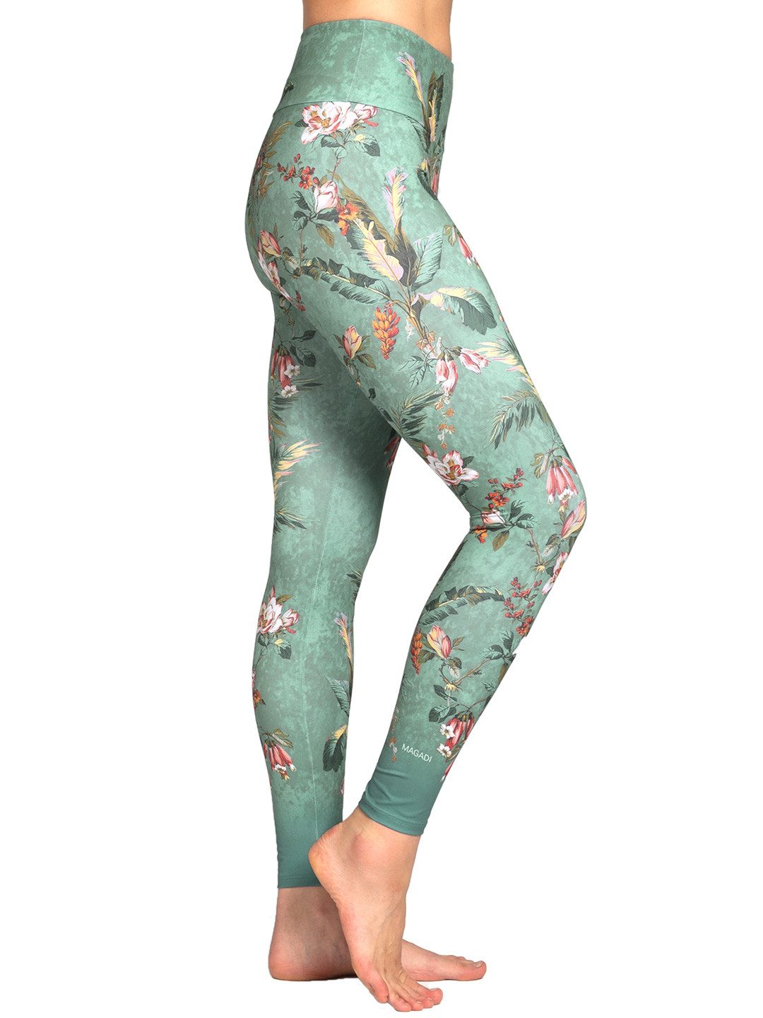 Magadi Leggings Secret Garden aus Komfort-Stretch mit Tasche günstig online kaufen