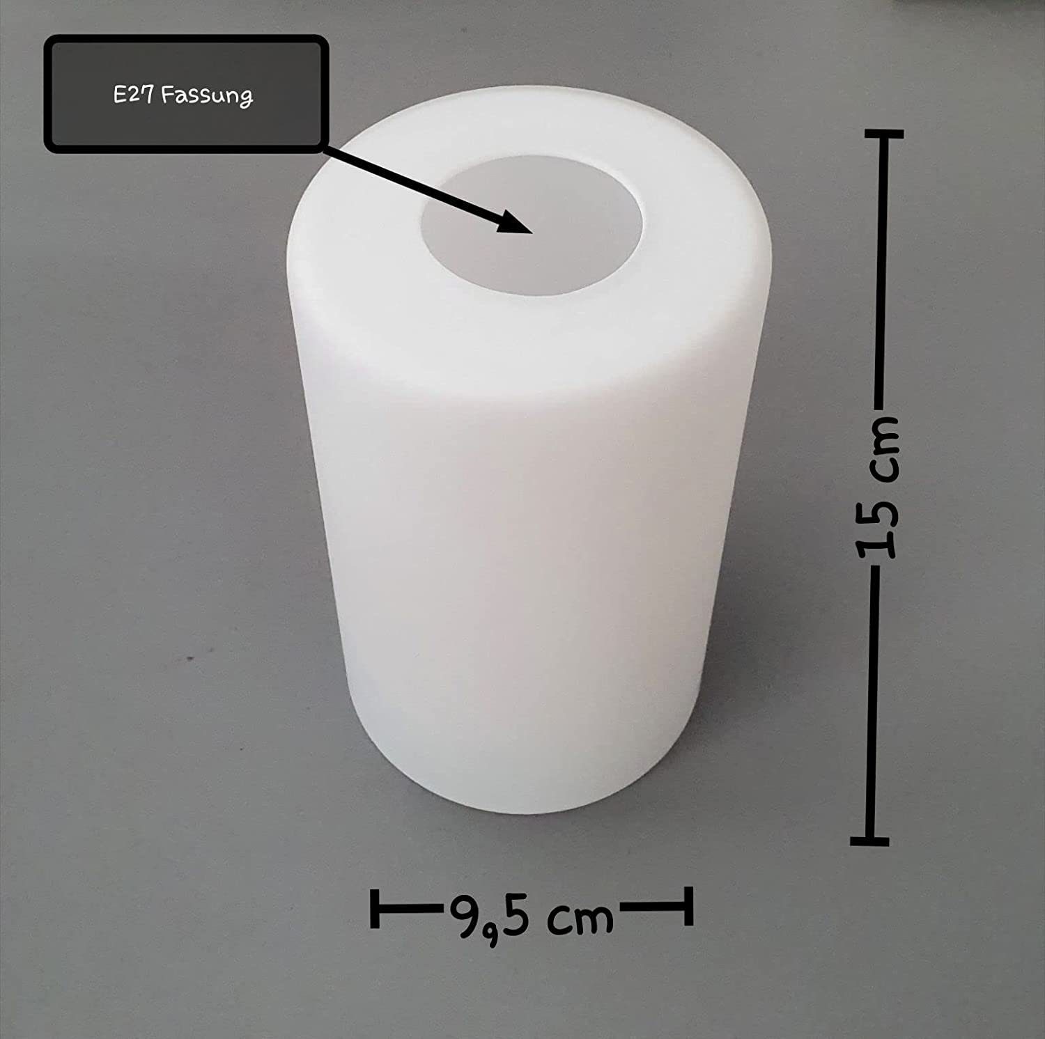 Lichthandel Hoch Lampenschirm Lampenschirm E27 Lampenglas Ersatzschirm Lamp günstig online kaufen