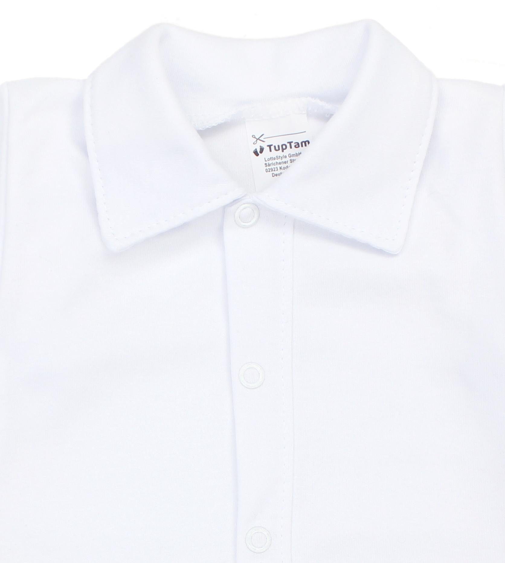 TupTam Langarmbody TupTam Baby Jungen Langarm Kurzarm Body mit Kragen