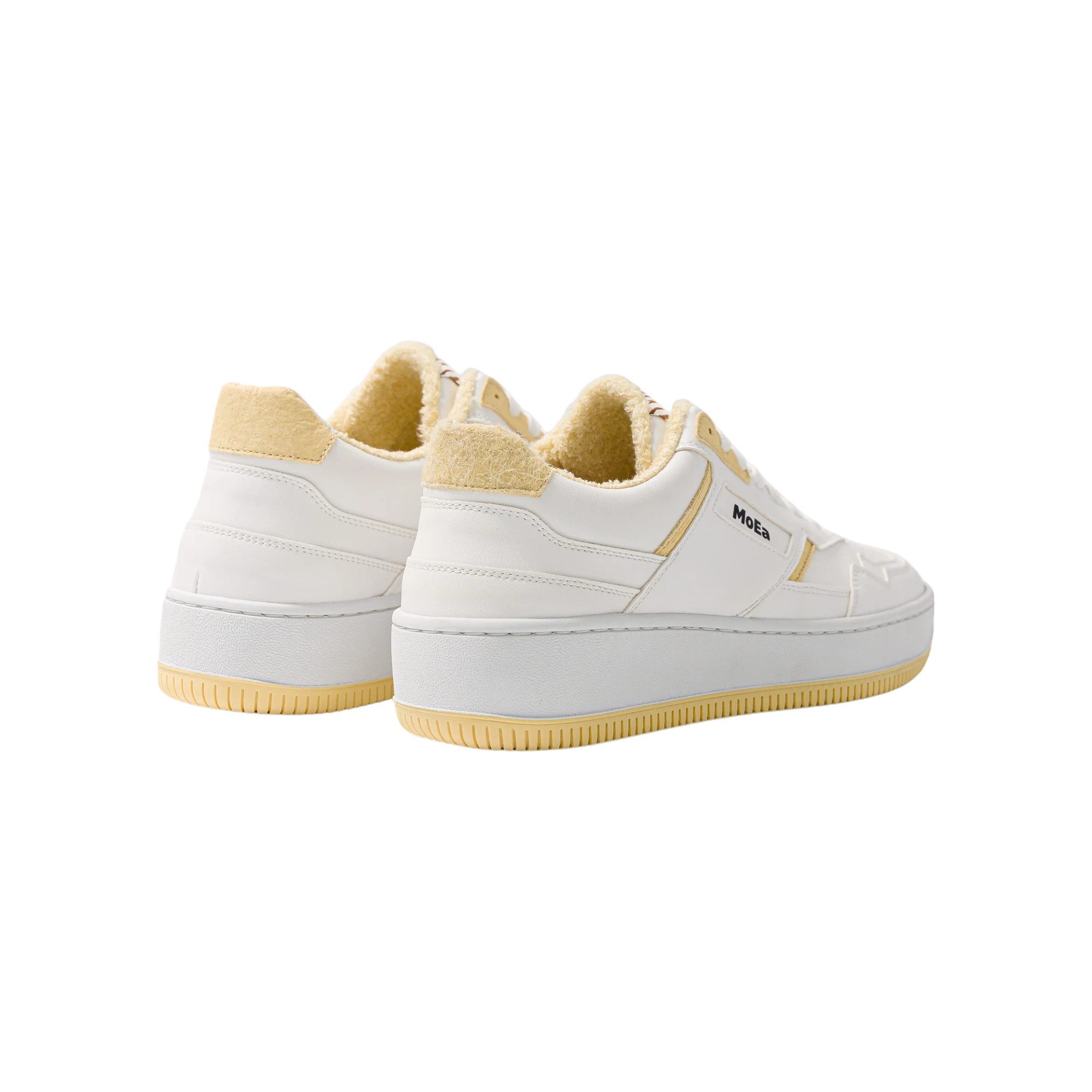 Moea Gen1 Pineapple Light Yellow - weiss/gelb Sneaker