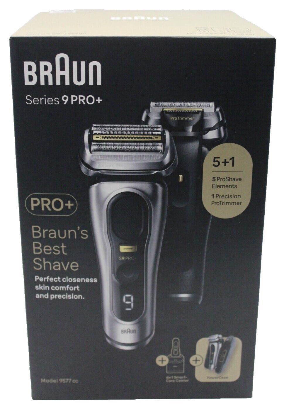Braun Series 9 Pro Premium Rasierer Herren mit 4+1 Scherkopf