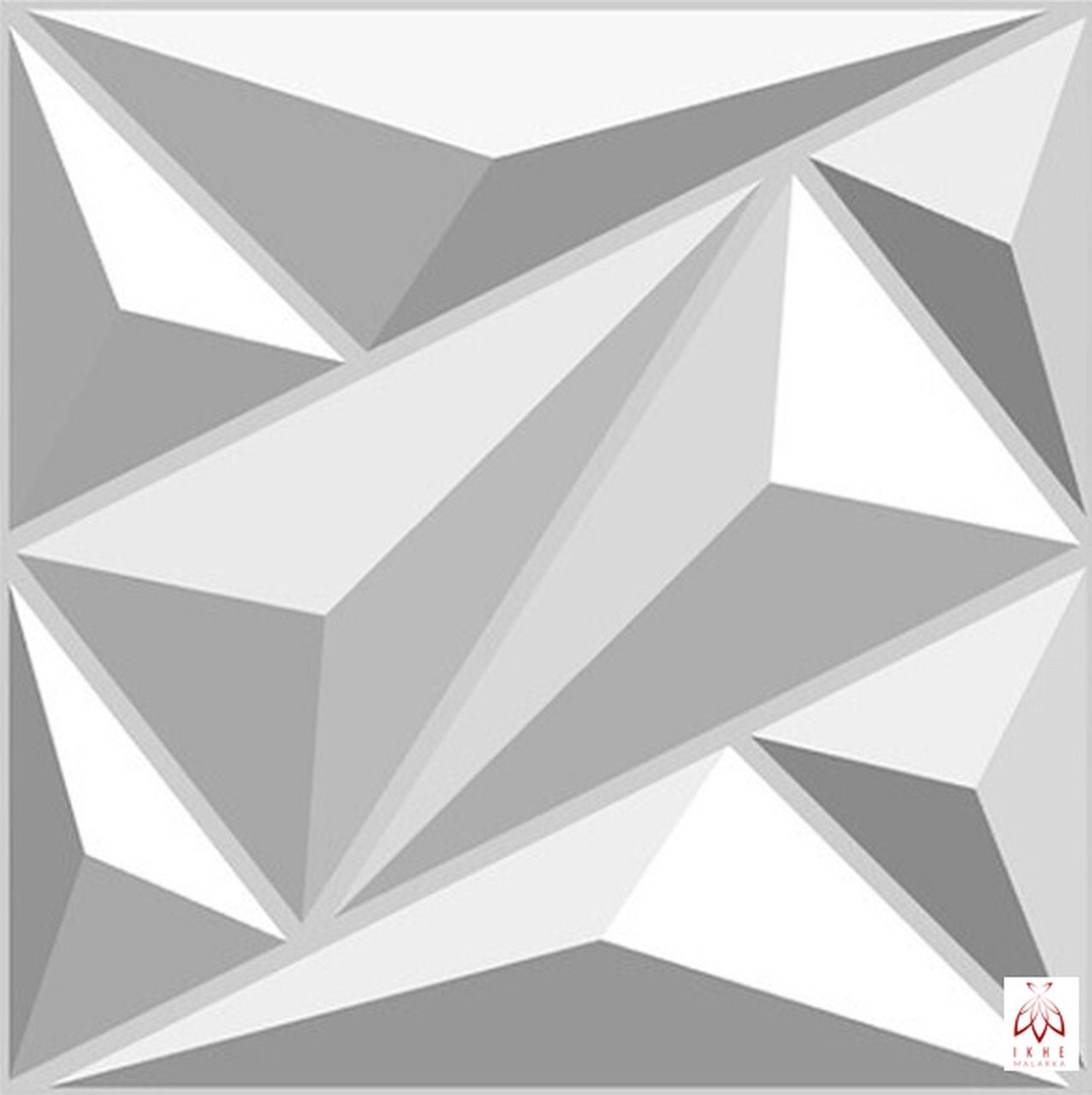 IKHEMalarka 3D Wandpaneel 3D Paneele PVC günstig online kaufen