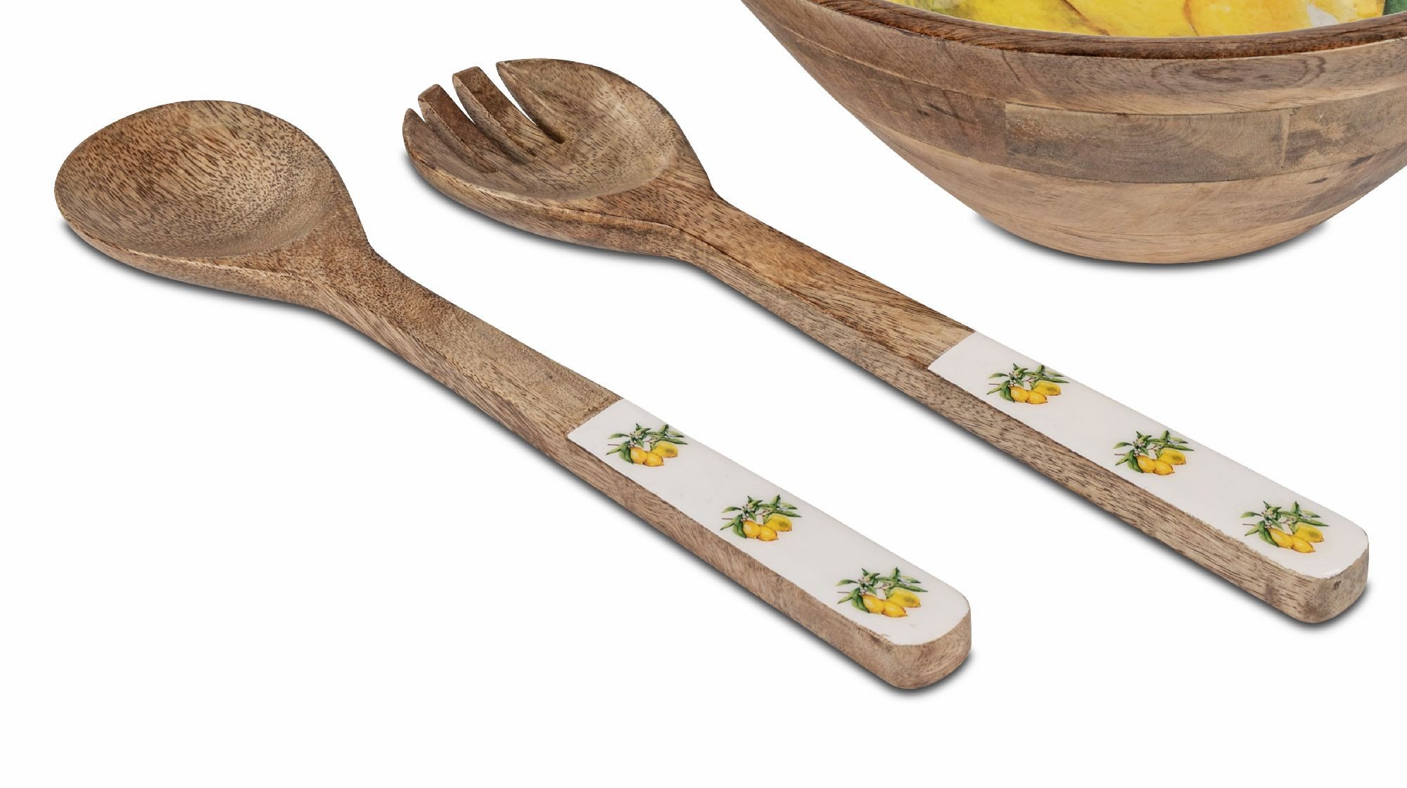 formano Salatbesteck Zitronen, Lebensmittelecht, Natur, Motiv: Zitronen
