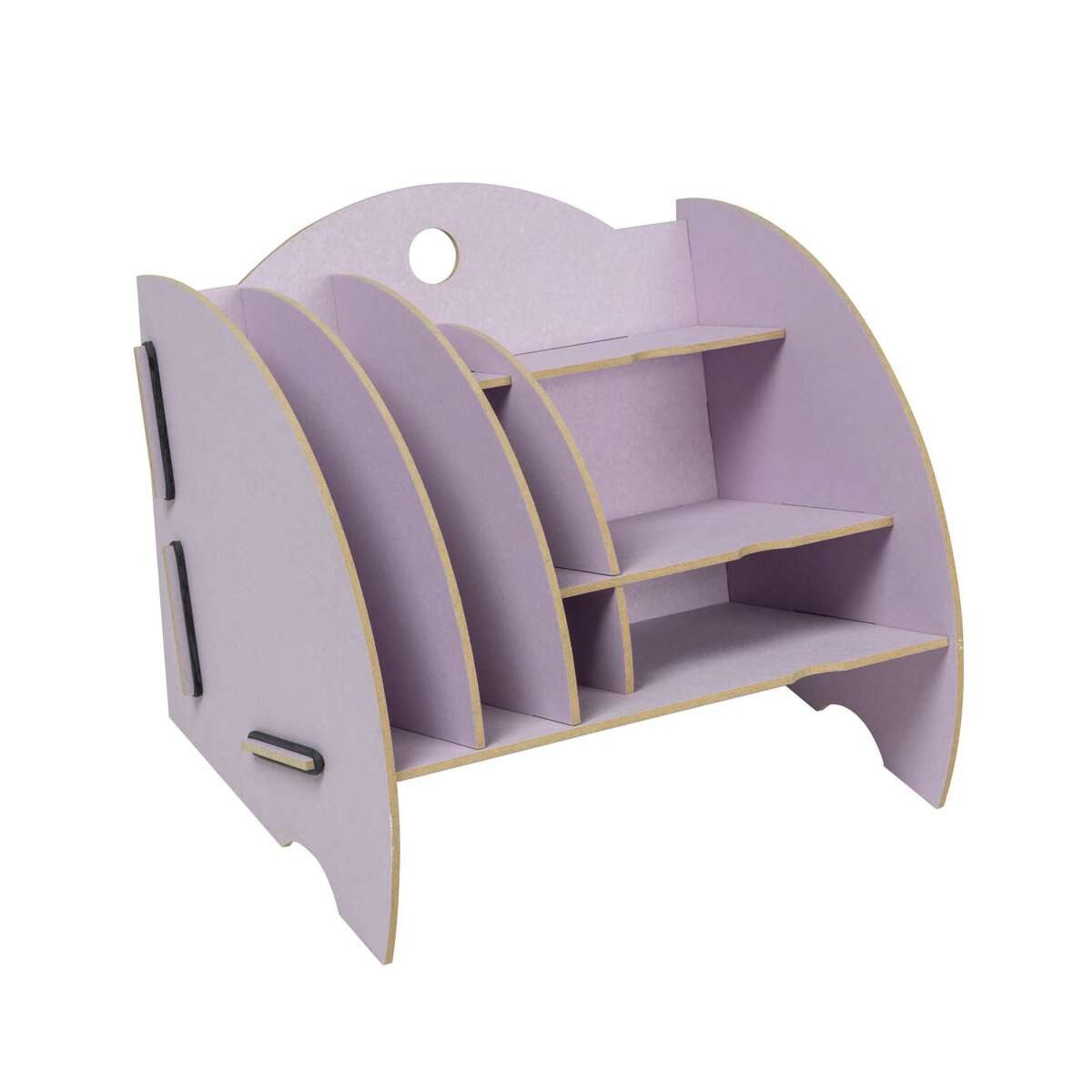 WERKHAUS® Aufbewahrungsbox Werkhaus Ablage Mini Organizer Briefablage Schreibtisch Helllila SON