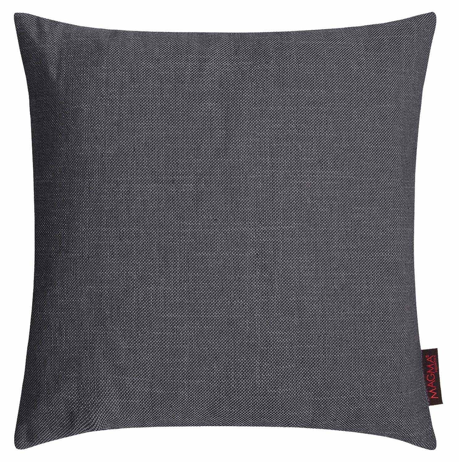 Kissenhülle RIVA, Schwarz, Muster, Baumwolle, 40 x 40 cm, Magma Heimtex (1 Stück) | Kissenbezüge