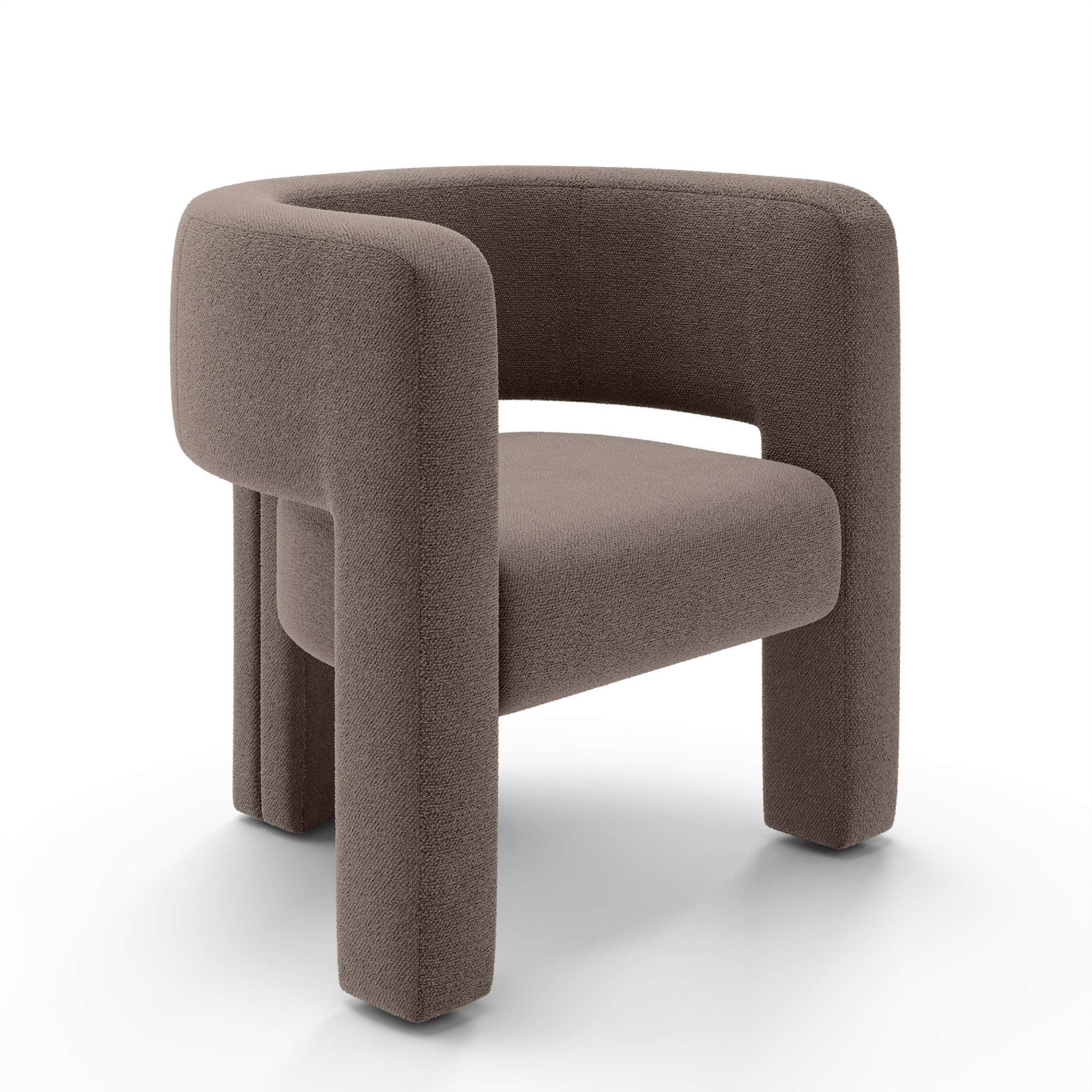 LeGer Home by Lena Gercke Sessel Ohrensessel SELMIA Moderner Lounge-Sessel Einzelsitz, B/T/H 73/62/76cm, Relaxsessel/Lehnstuhl, erhältlich in trendigen Stoff- u – Bild 4 von 5