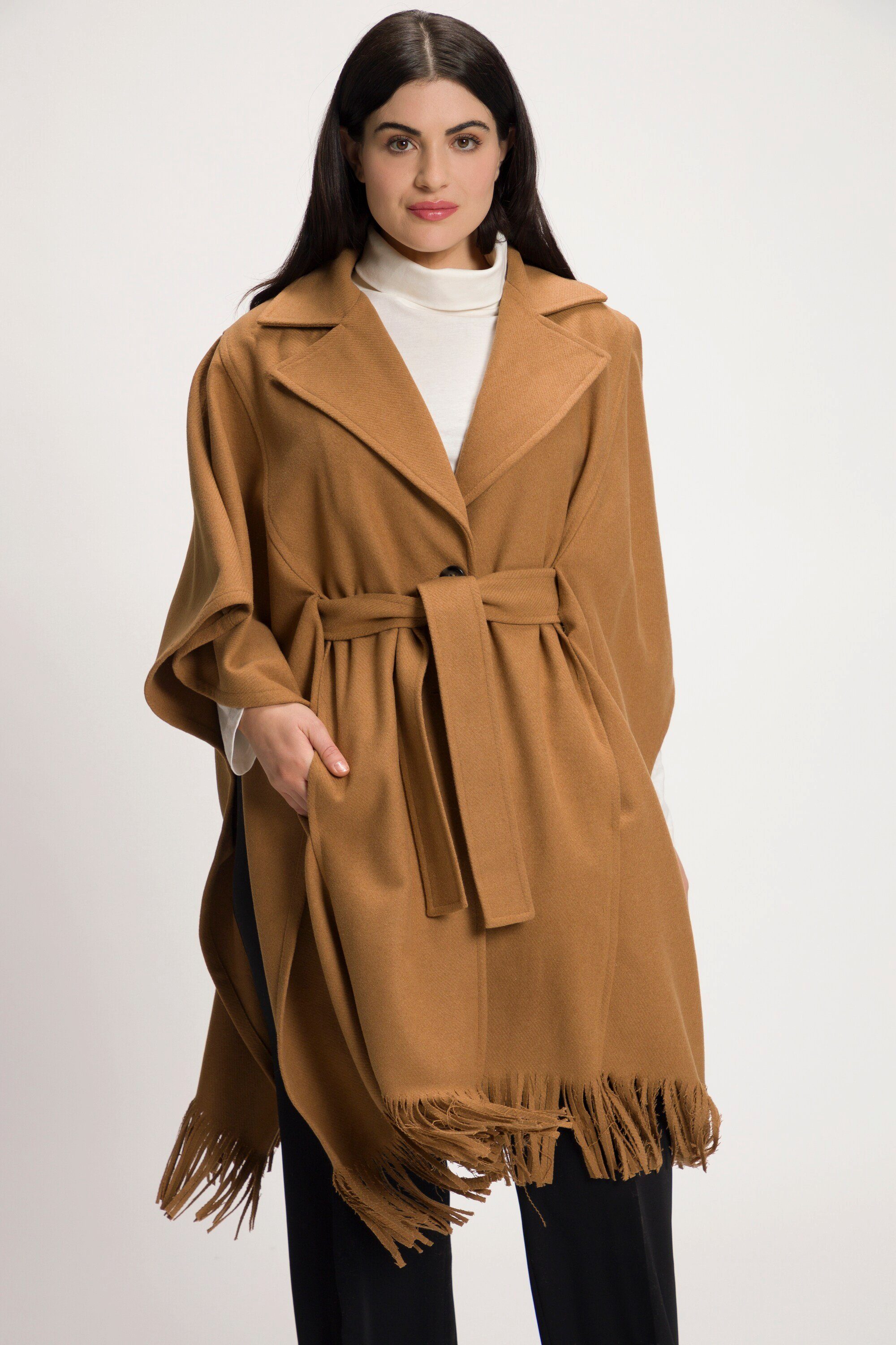 Ulla Popken Cape Poncho-Mantel