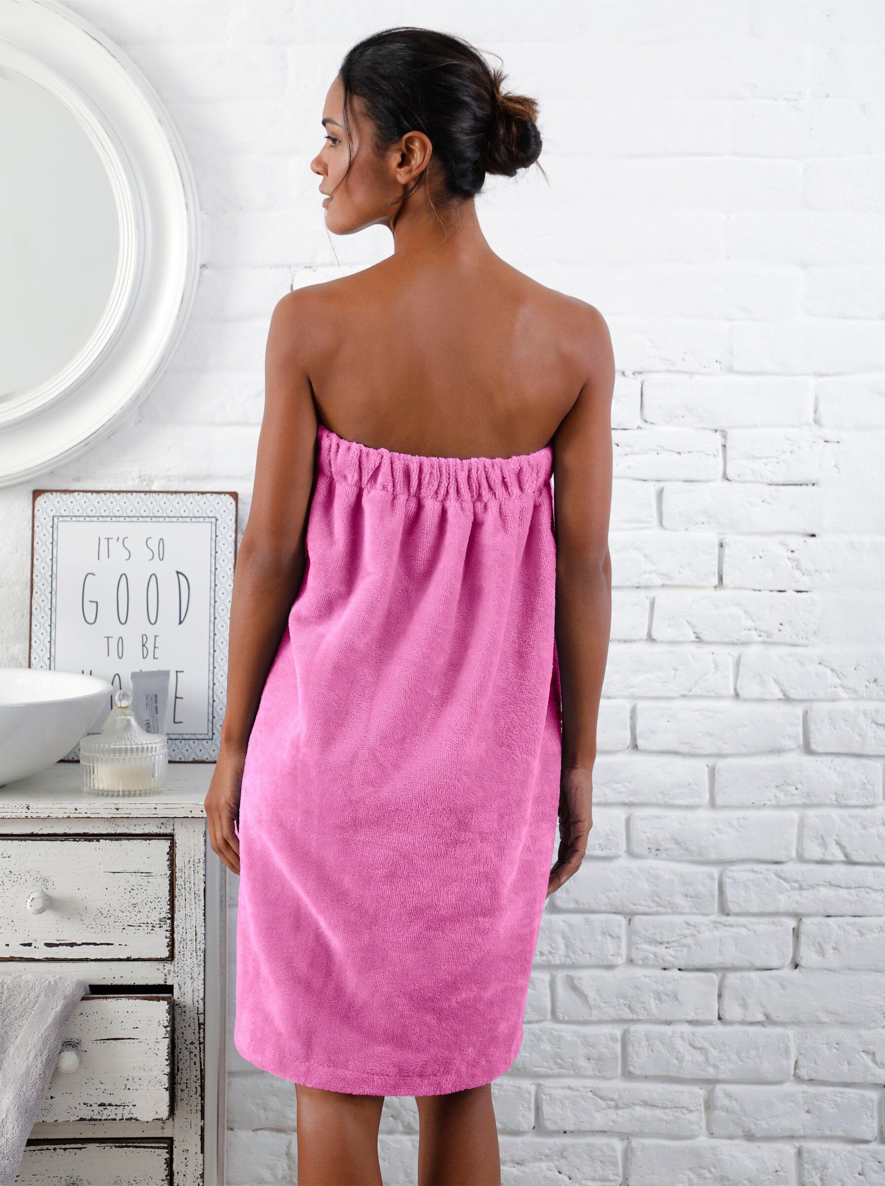 Plantier Damenbademantel Saunakilt ., Baumwolle günstig online kaufen