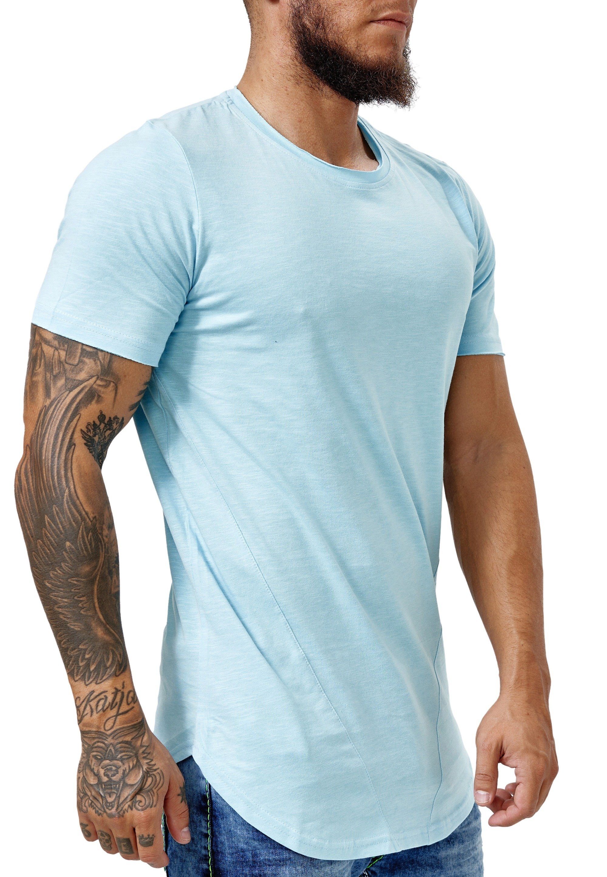 Code47 T-Shirt Code47 T-Shirt 3751 (1-tlg) Blau