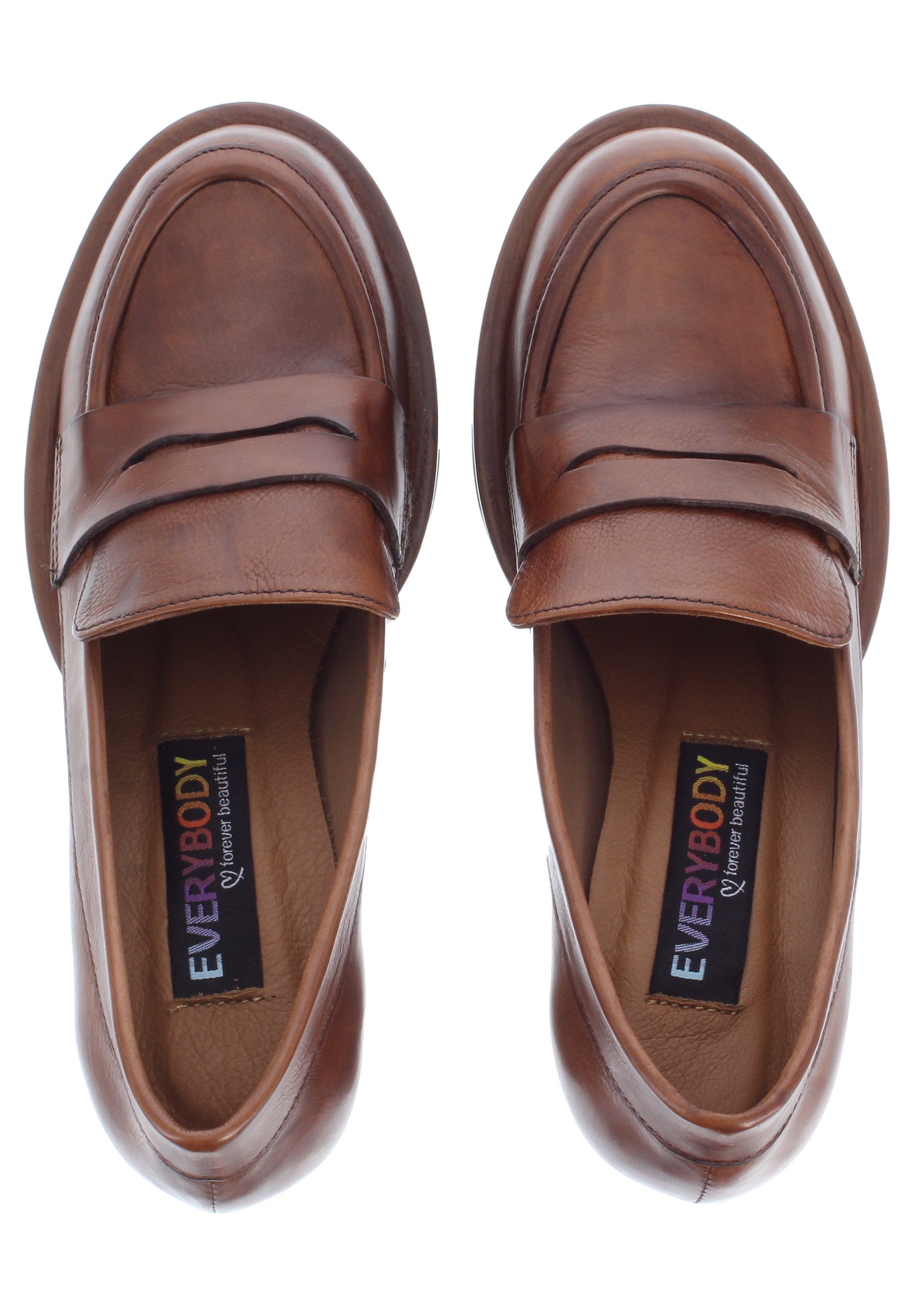 Everybody DANTE - coole Loafer auf Plateau Plateaupumps
