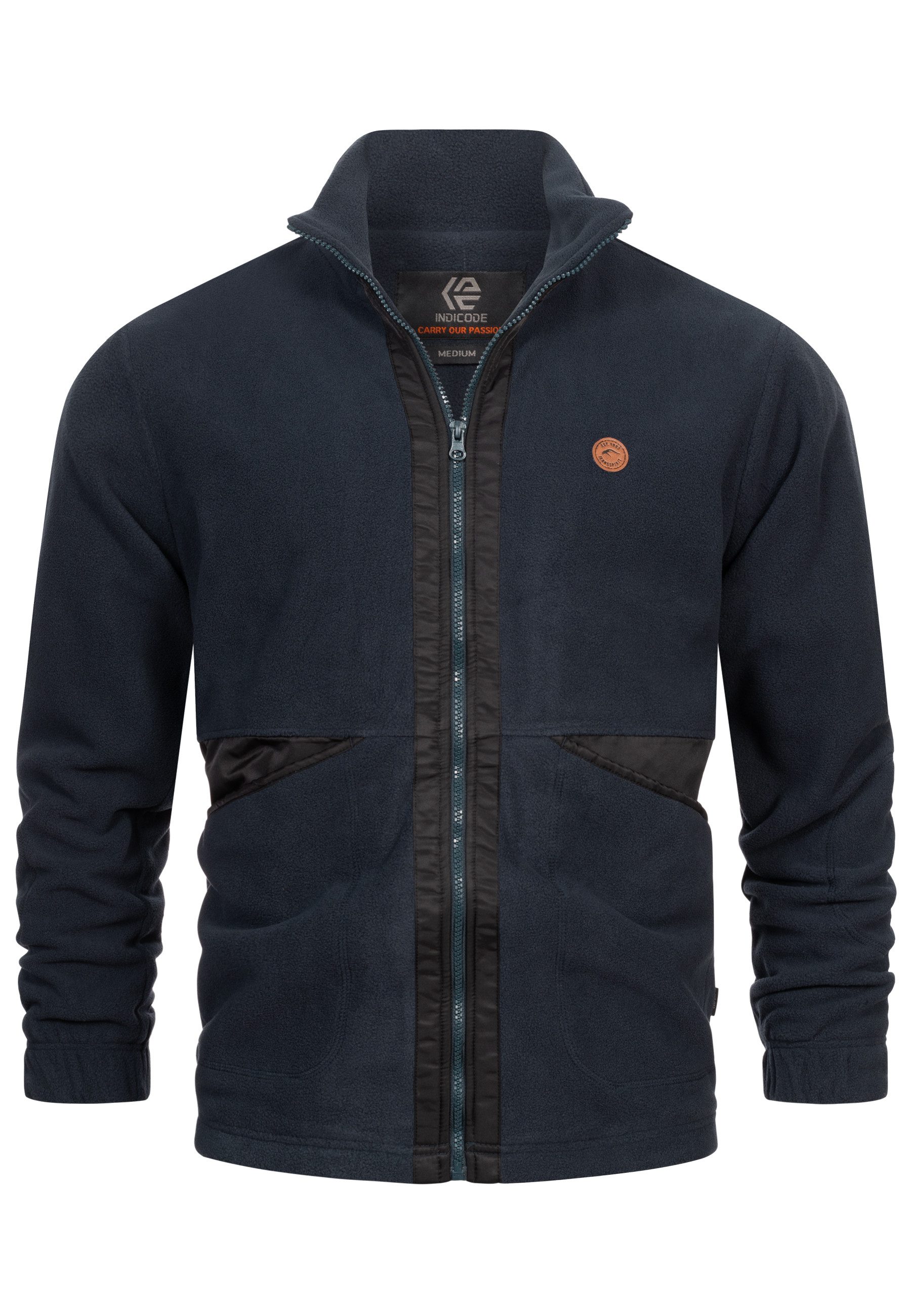 Indicode Sommerjacke INFenado mit hohem Stehkragen günstig online kaufen