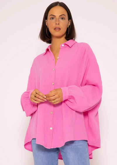 Rosa Damen Leinenhemden kaufen » Pinke Damen Leinenhemden
