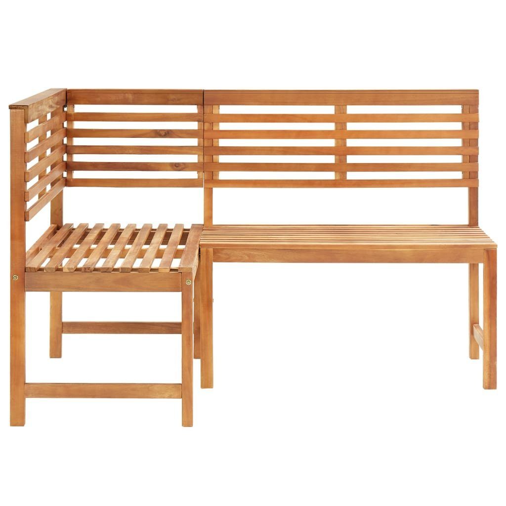furnicato Eckbank Garten-140 cm Massivholz (1-St)