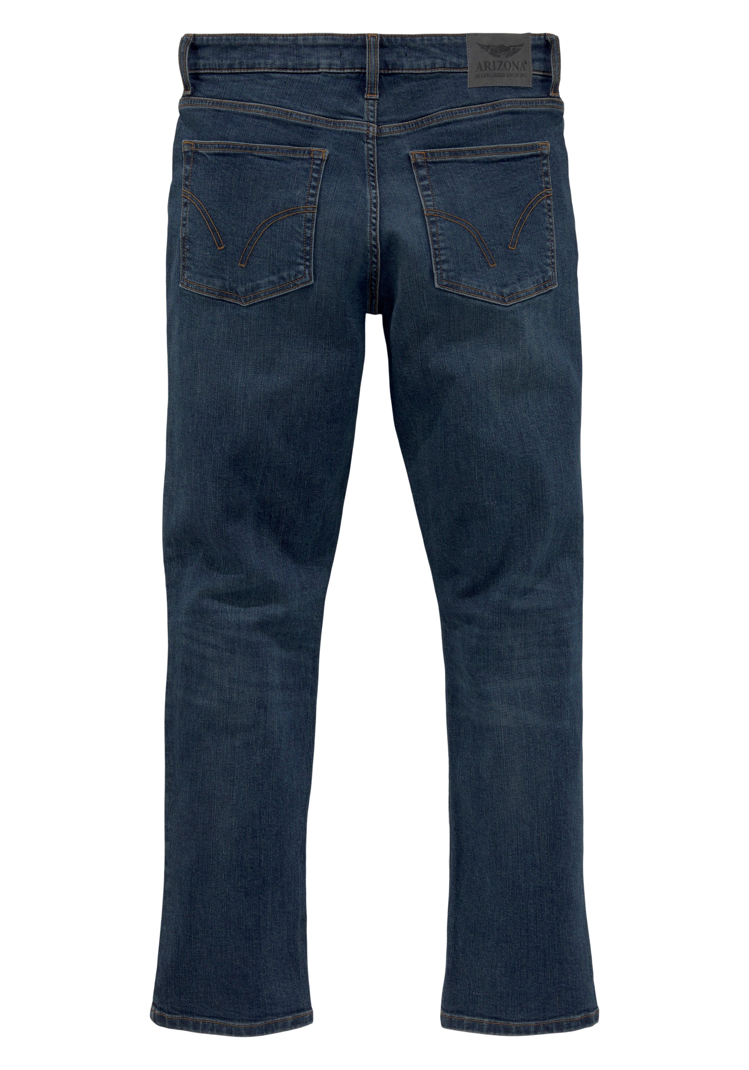 Arizona Tapered-fit-Jeans Jaxton dark blue used