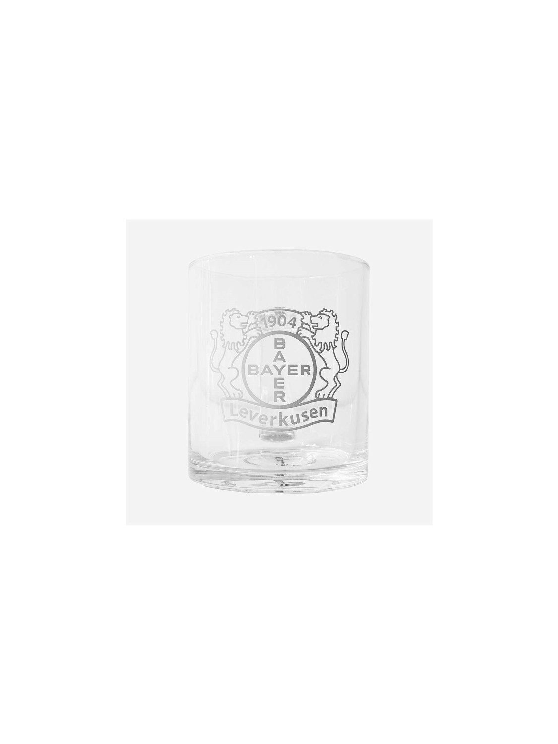 Bayer 04 Leverkusen Becher Bayer 04 LeverkusenTasse Logo Glas, Glas