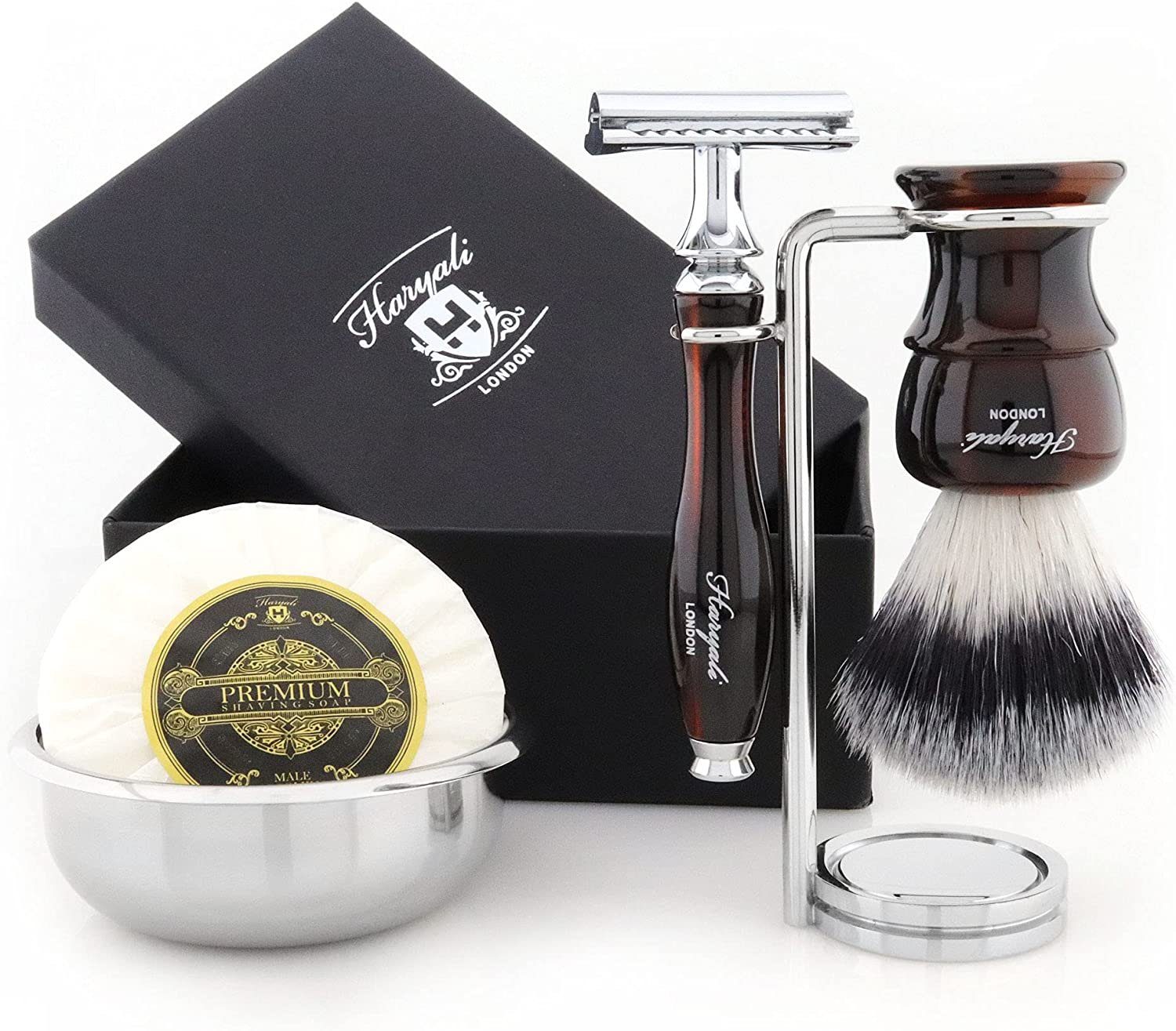 Haryali London Помазки-Set Haryali London Помазки-Ständer für Herren, Schüssel, 5 tlg.