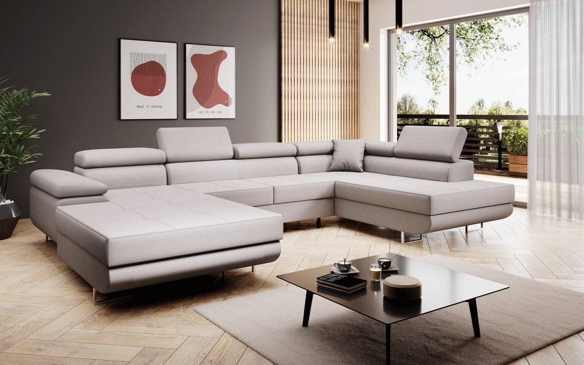 Luxusbetten24 Schlafsofa Designer Sofa Matera, mit günstig online kaufen