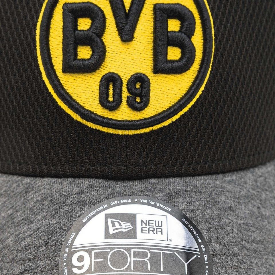 BVB Baseball Cap BVB Cap New Era 9FORTY schwarz/grau (1-St)