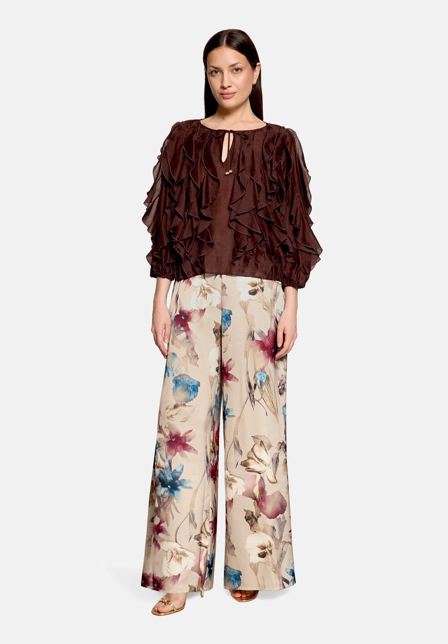 Vera Mont Marlene-Hose Damen mit Blumenprint