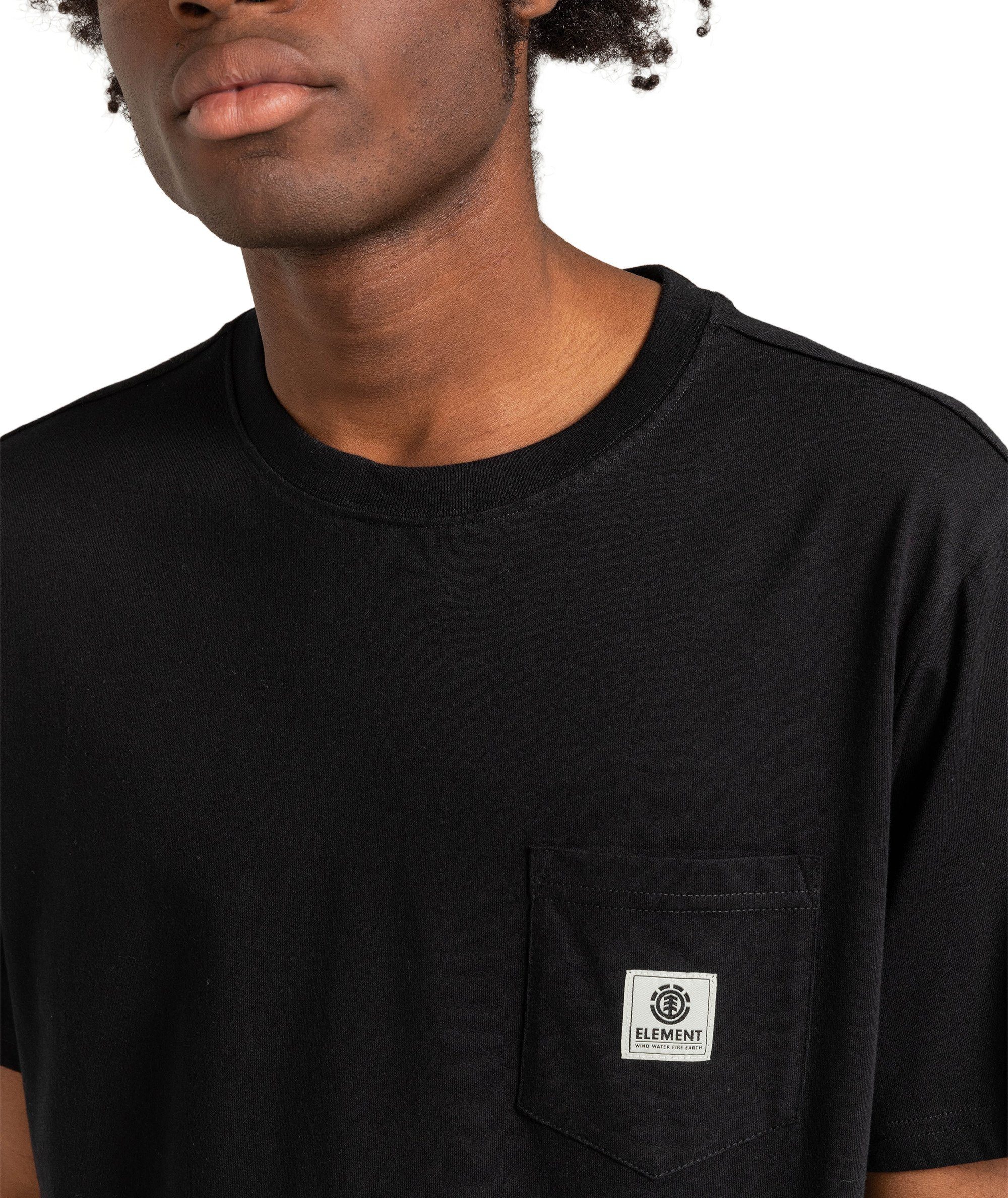 Element T-Shirt Element Herren T-Shirt Adult Basic flint Pocket black Label