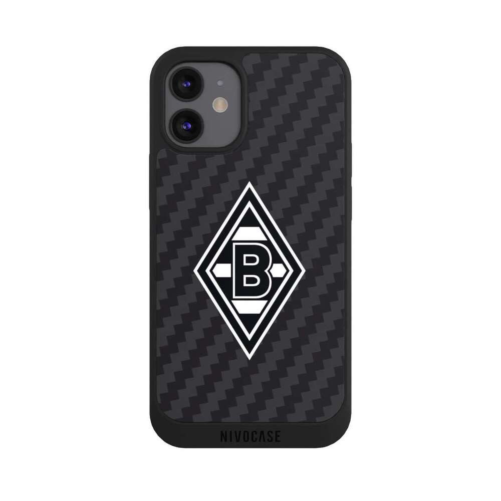 Handyhülle Gladbach Borussia Mönchengladbach Carbon Borussia Raute Carbon