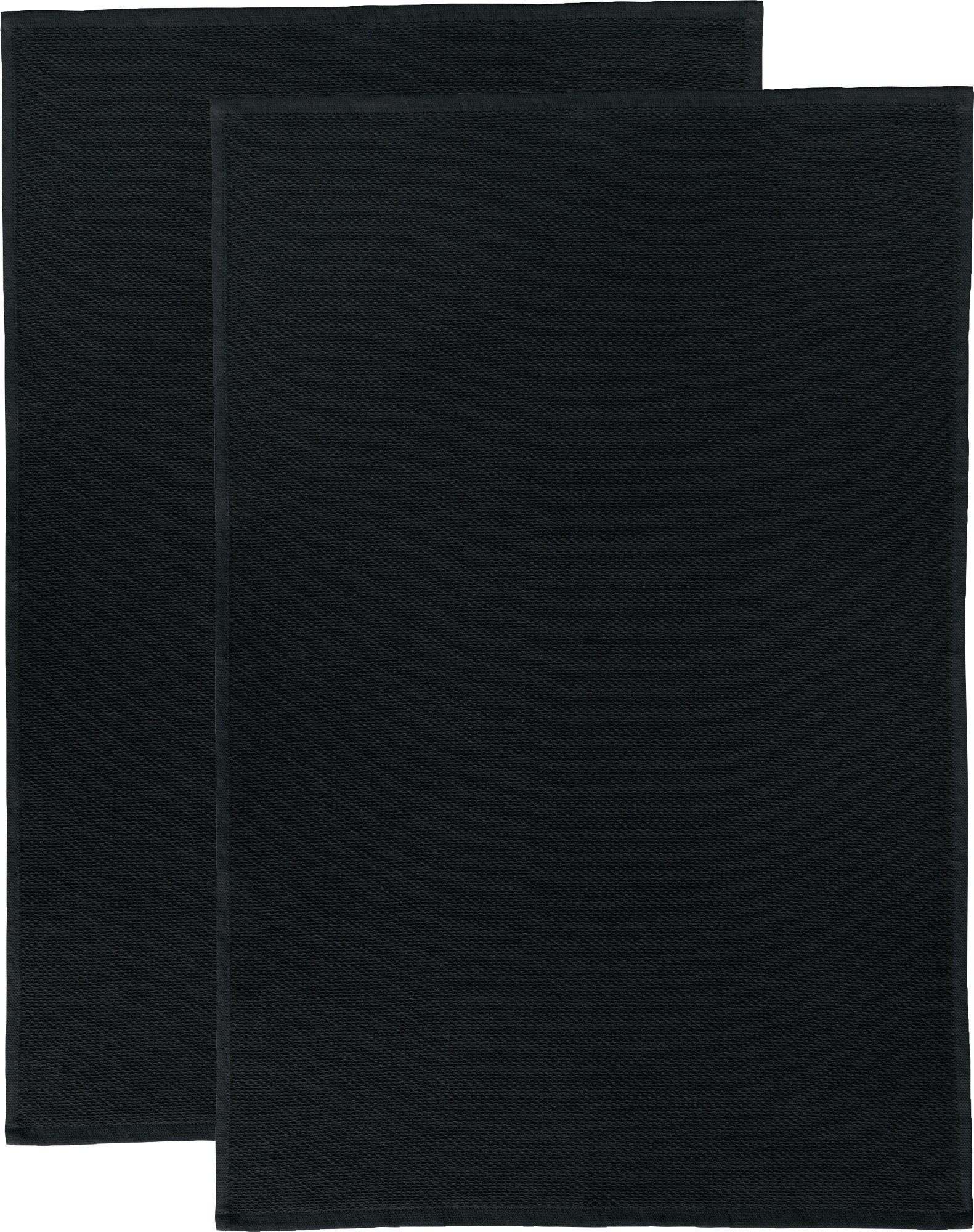 Erwin Müller Geschirrtuch Frottier-Geschirrtuch 2er-Pack, Baumwolle Uni