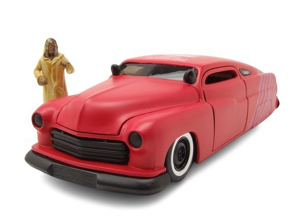 JADA Modellauto Mercury 1951 mit Creep Figur rot, Maßstab 1:24