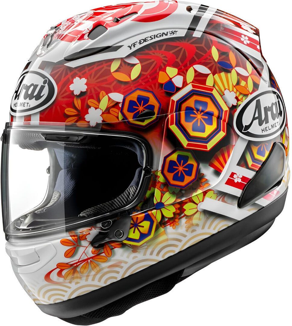 Arai Motorradhelm RX-7V Evo Nakagami GP3 Helm, Pinlock
