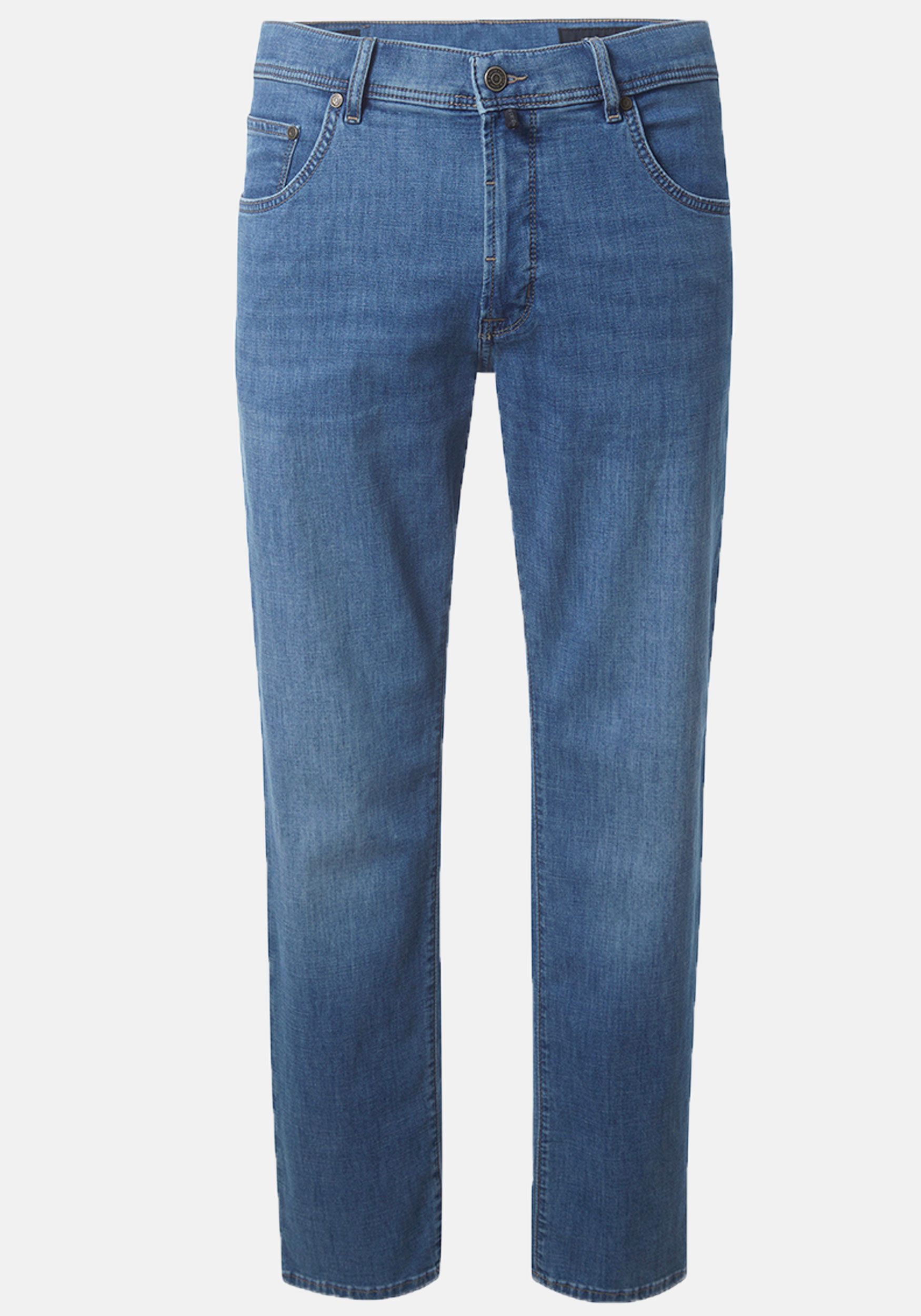 Pierre Cardin 5-Pocket-Jeans DIJON - bequeme Beinweite, leichte Sommerjeans
