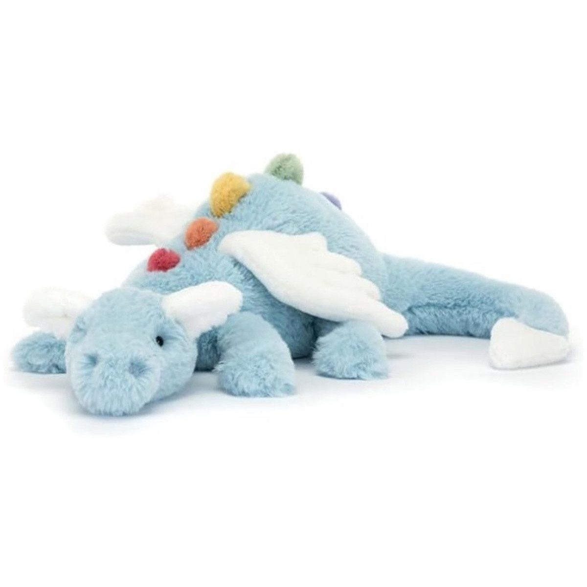 Kraftverdia Stoffpuppe Kawaii Drachen Kissen 50cm - Plüschtier & Deko-Bettkissen