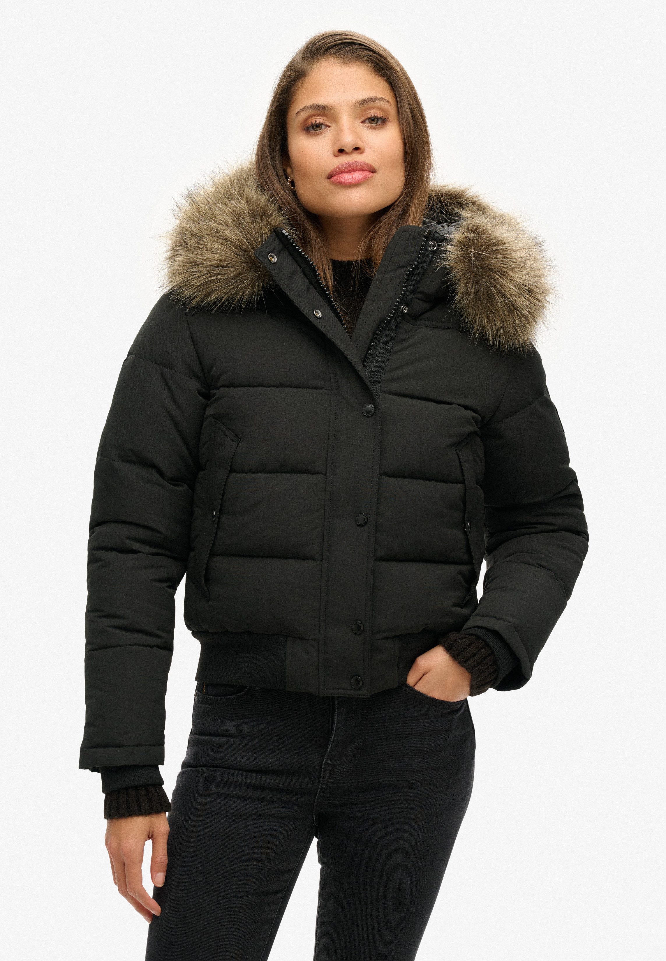 Superdry Steppjacke EVEREST HOODED BOMBER JKT günstig online kaufen
