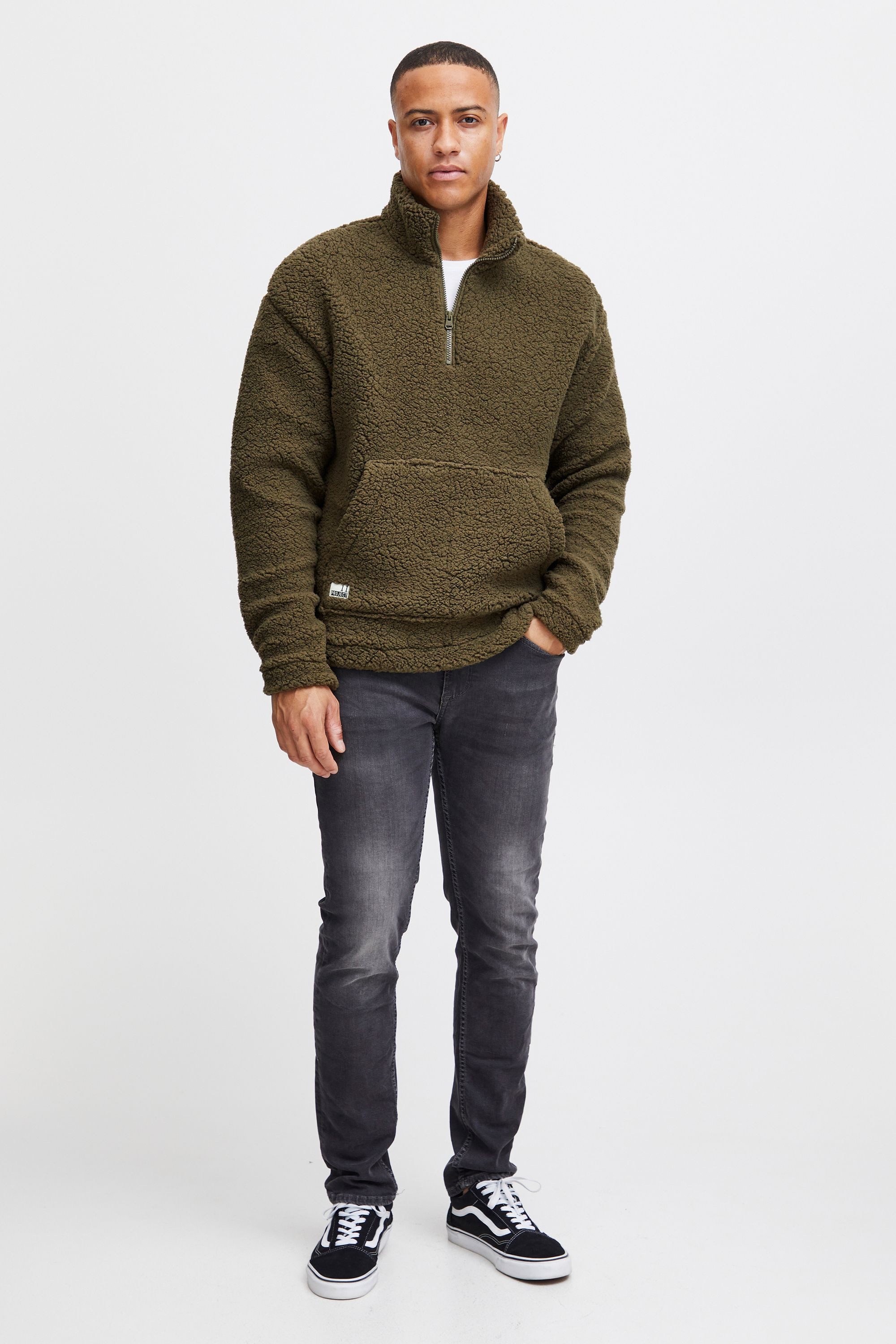 11 Project Troyer PRDenes 21300942-ME Teddy-Sweater günstig online kaufen