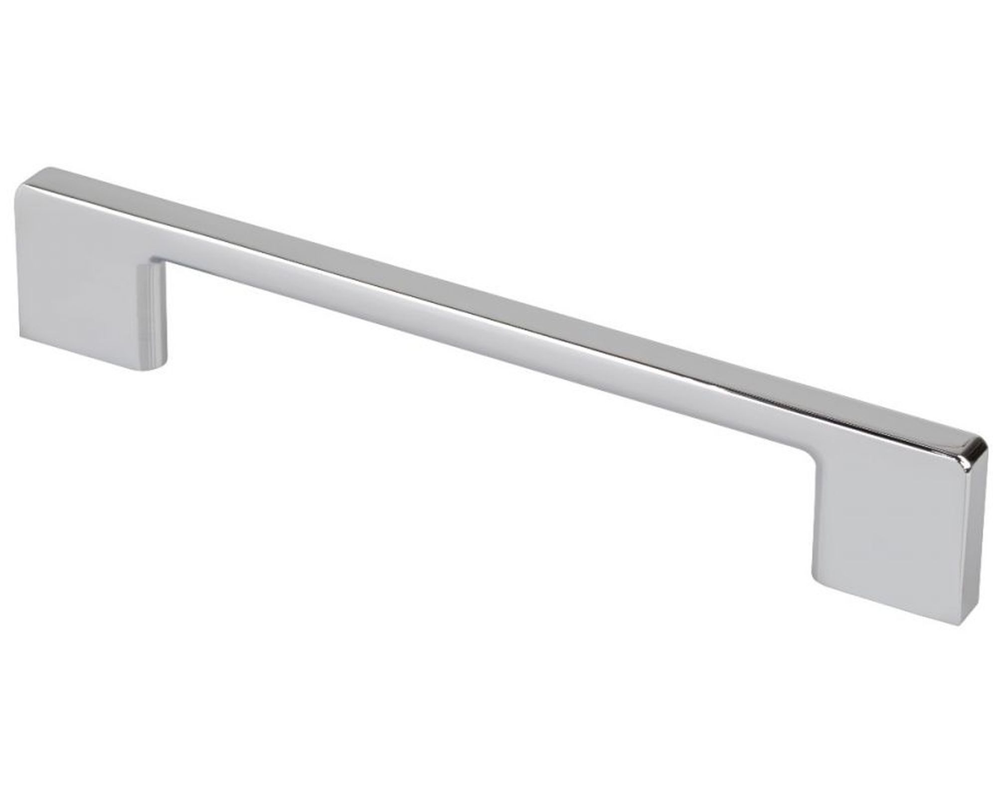 livingpoint24 Möbelgriff Möbelgriffe BA 128 - 320mm Küchengriffe Chrom glänzend Badmöbelgriff (1-St., 20), Modern