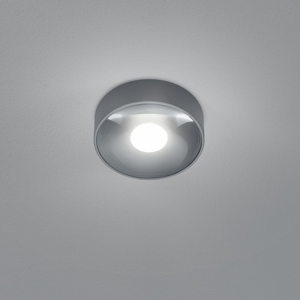 click-licht Spiegelleuchte LED Deckenleuchte Posh in Graphit 6W 320lm, keine Angabe, Leuchtmittel enthalten: Ja, fest verbaut, LED, warmweiss, Badezimmerlampen, Badleuchte, Lampen für das Badezimmer