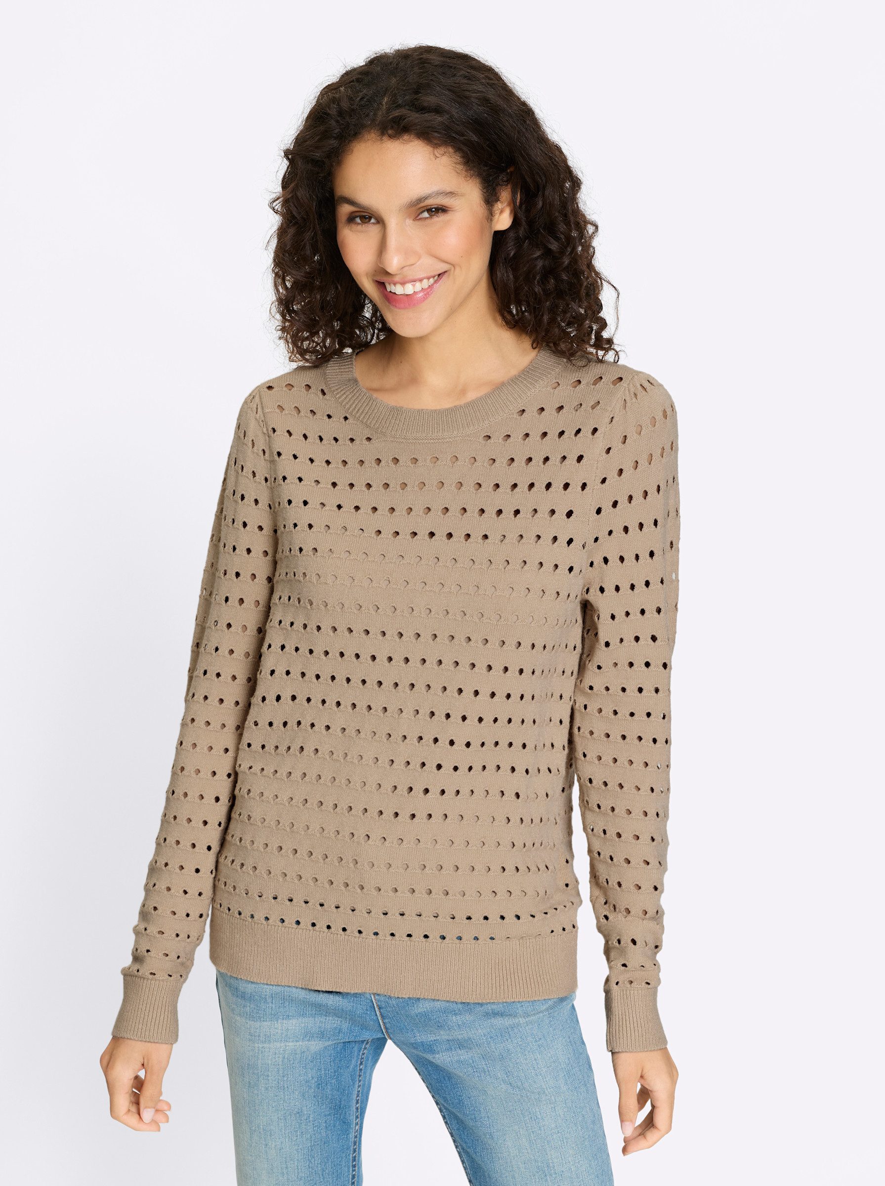 Strickpullover Pullover Langarm