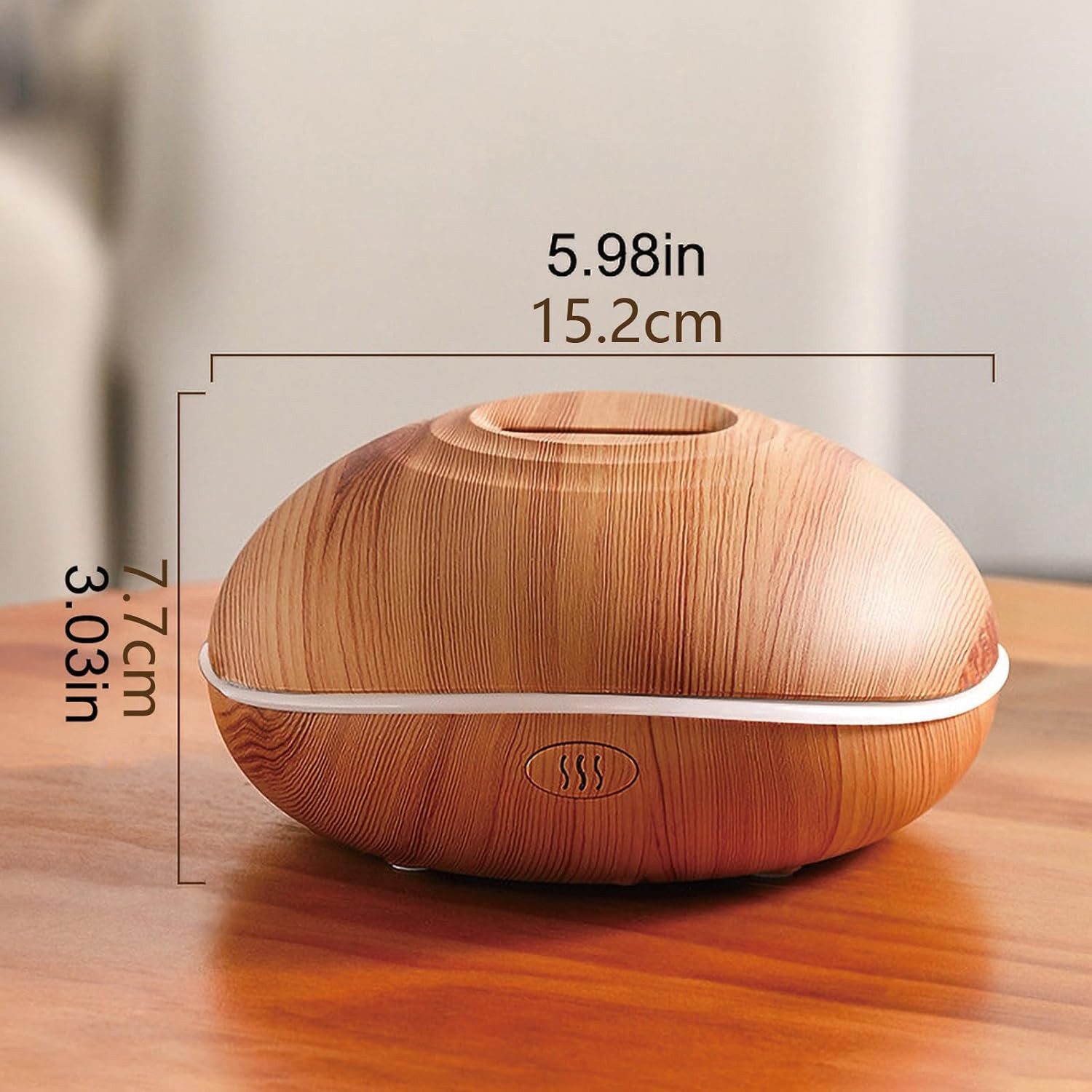 SinLaw Diffuser 200ml Feuer Luftbefeuchter, 7 Flamme Farben ändern geräusch günstig online kaufen