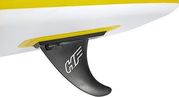 BESTWAY SUP-Board 65348 Hydro-Force SUP Touring Board "Aqua Cruise", (Komplett Set), inklusive Pumpe, Paddel, Coil-Leash, 1 Finne