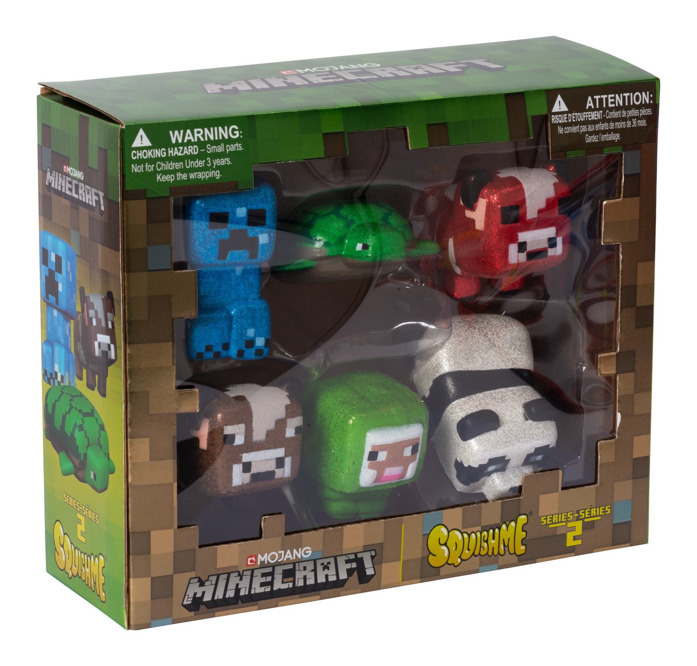 Just Toys Merchandise-Figur Minecraft - SquishMe Serie 2 - Collector Box (NEU & OVP)