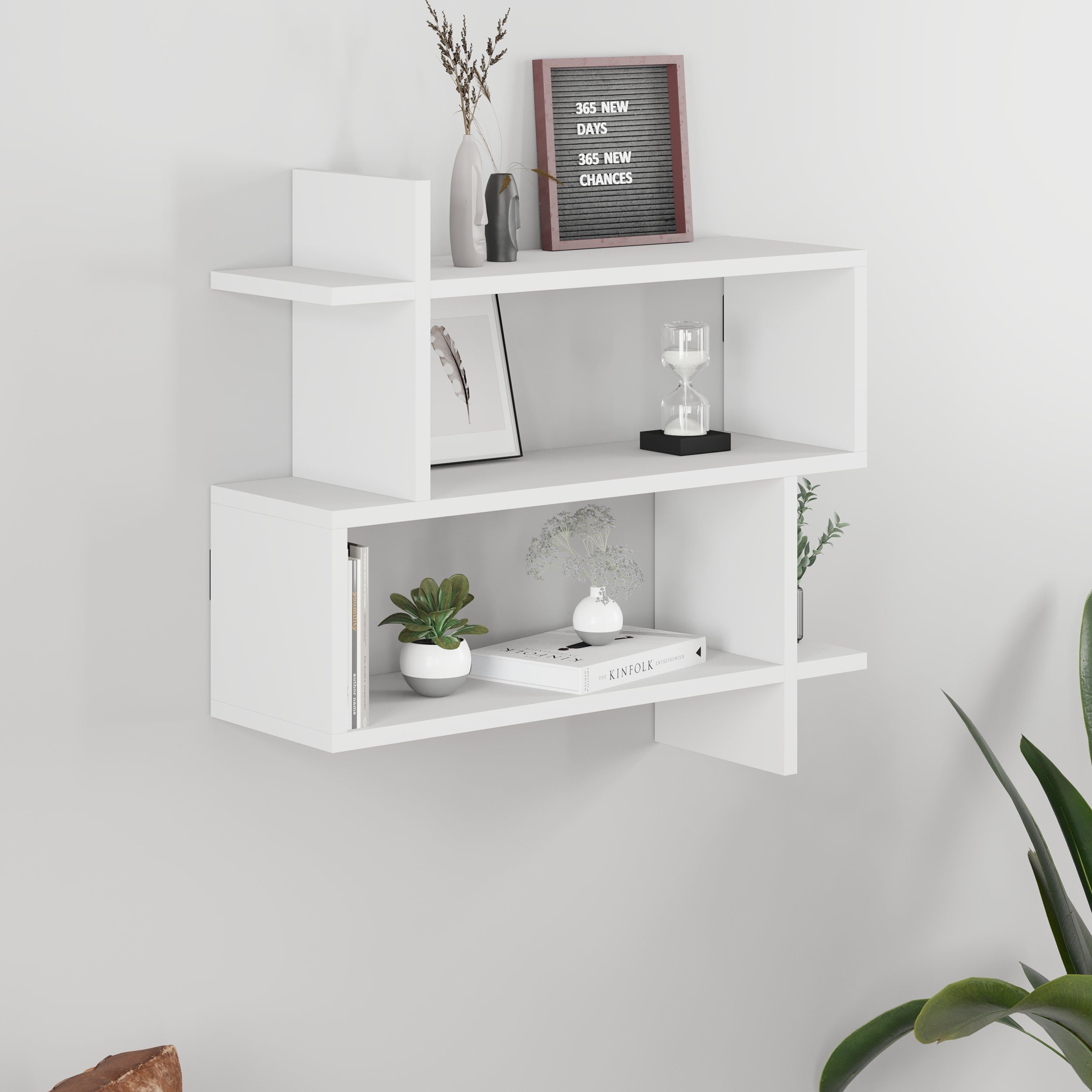 Decortie Bücherregal Paralel, Modernes Wandregal/Bücherregal, 70 günstig online kaufen