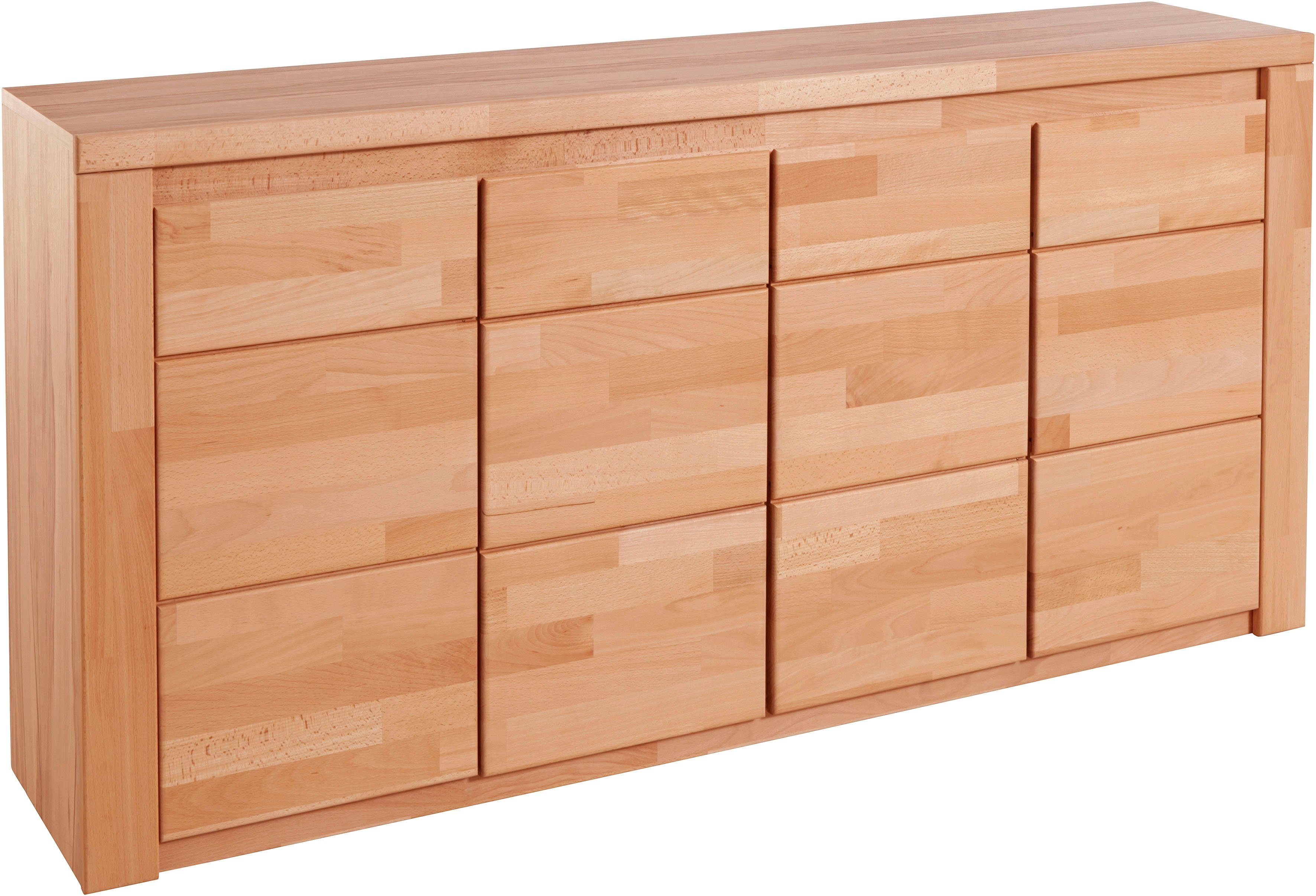 OTTO home Sideboard Burani, grifflose Optik