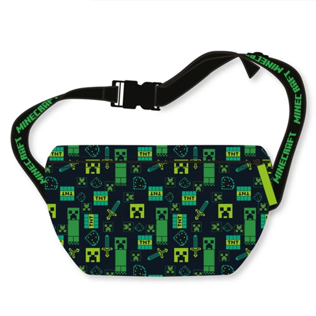 Minecraft Bauchtasche Minecraft Bauchtasche Kinder + Jugendliche Gamer – Bild 2 von 4