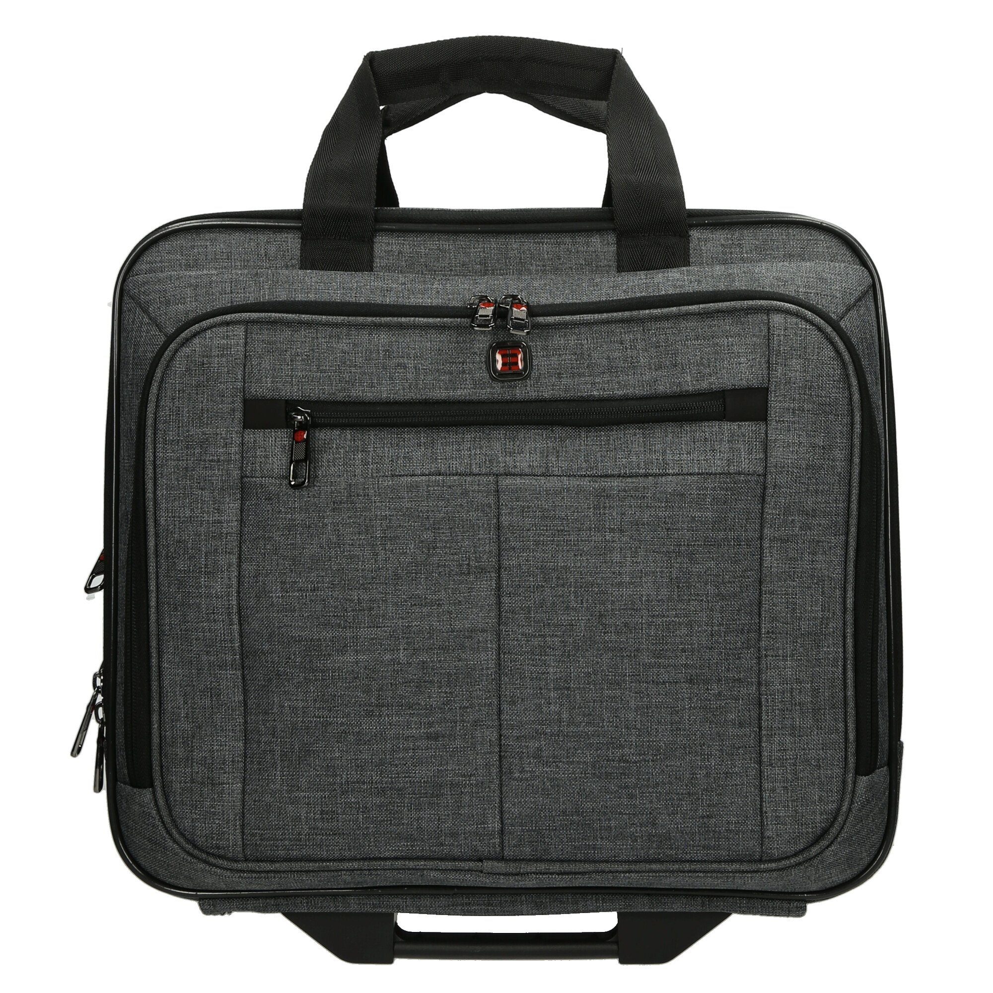 38 Laptoptasche Laptoptasche Laptop-Trolley Businesstasche HTI-Living Trolleybag (1-tlg), Grau