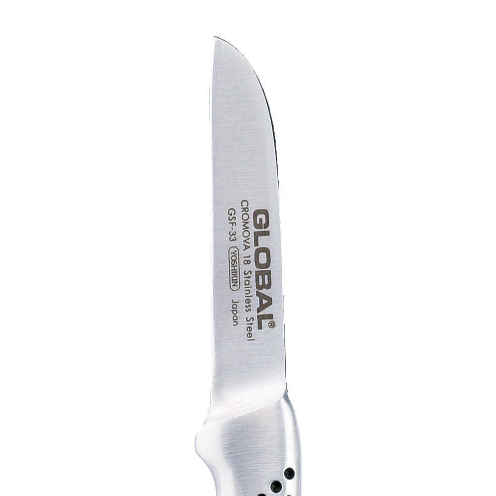 GLOBAL Schälmesser Schälmesser langer Griff geschmiedet 6 cm GSF-33
