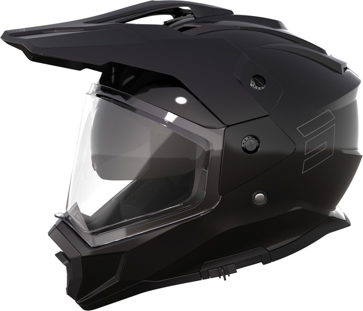 Shot Motorradhelm Trek Max Vision Motocross Helm, vorbereitet für Kommunikationssystem,integriertes Sonnenvisier
